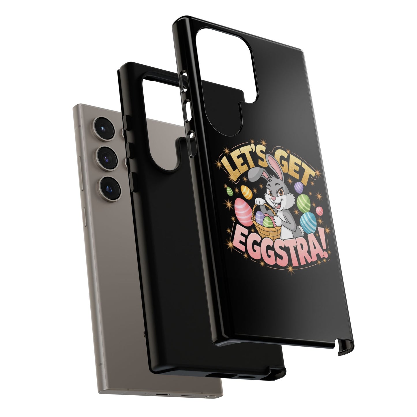 Samsung Phone Case Easter Bunny Let's Get Eggstra Samsung Case