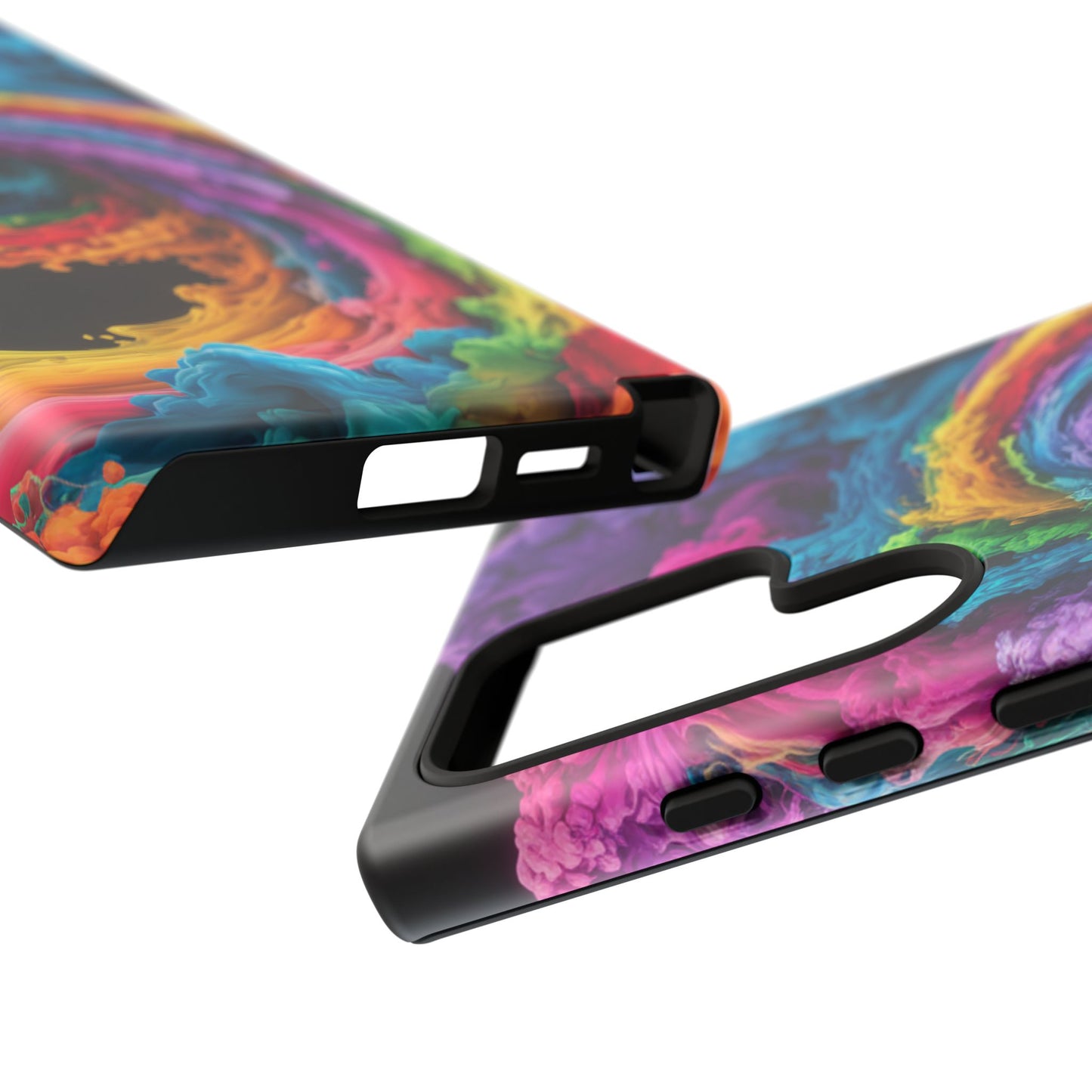 Phone Case - Colorful Swirl Design for Samsung Galaxy