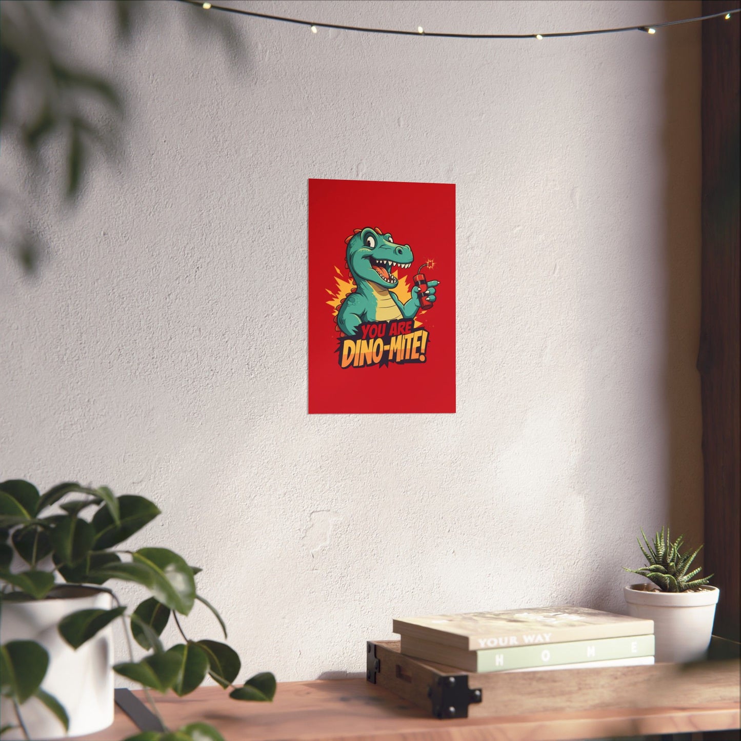 Vertical Poster Dino-Mite Dinosaur