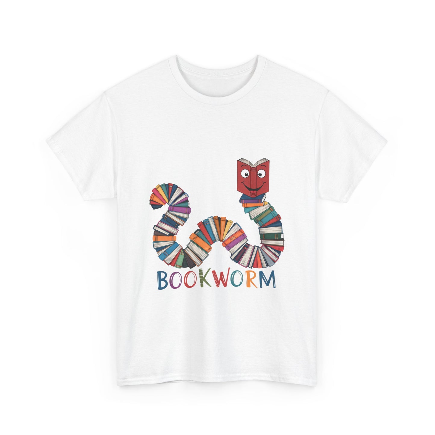 Cute Bookworm Shirt – Funny Reading Lover Tee – Teacher Gift – Kids Book Tee – Unisex Book Nerd Shirt – Book Club Graphic T-Shirt