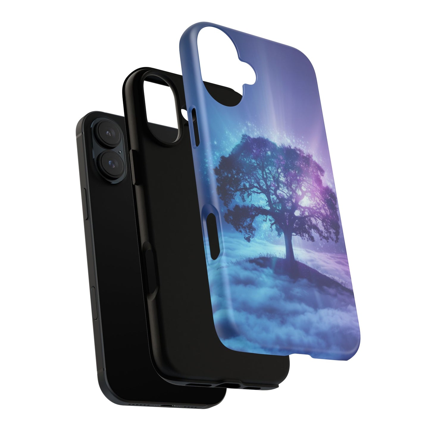 iPhone Case with Dreamy Tree Design