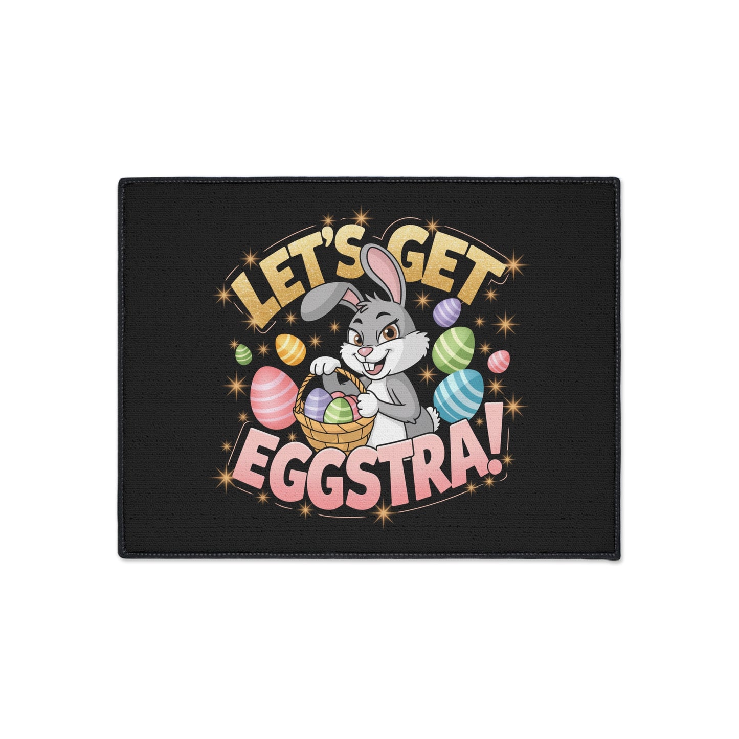 Floor Mat Easter Bunny Mat Door Mat Easter Welcome Mat
