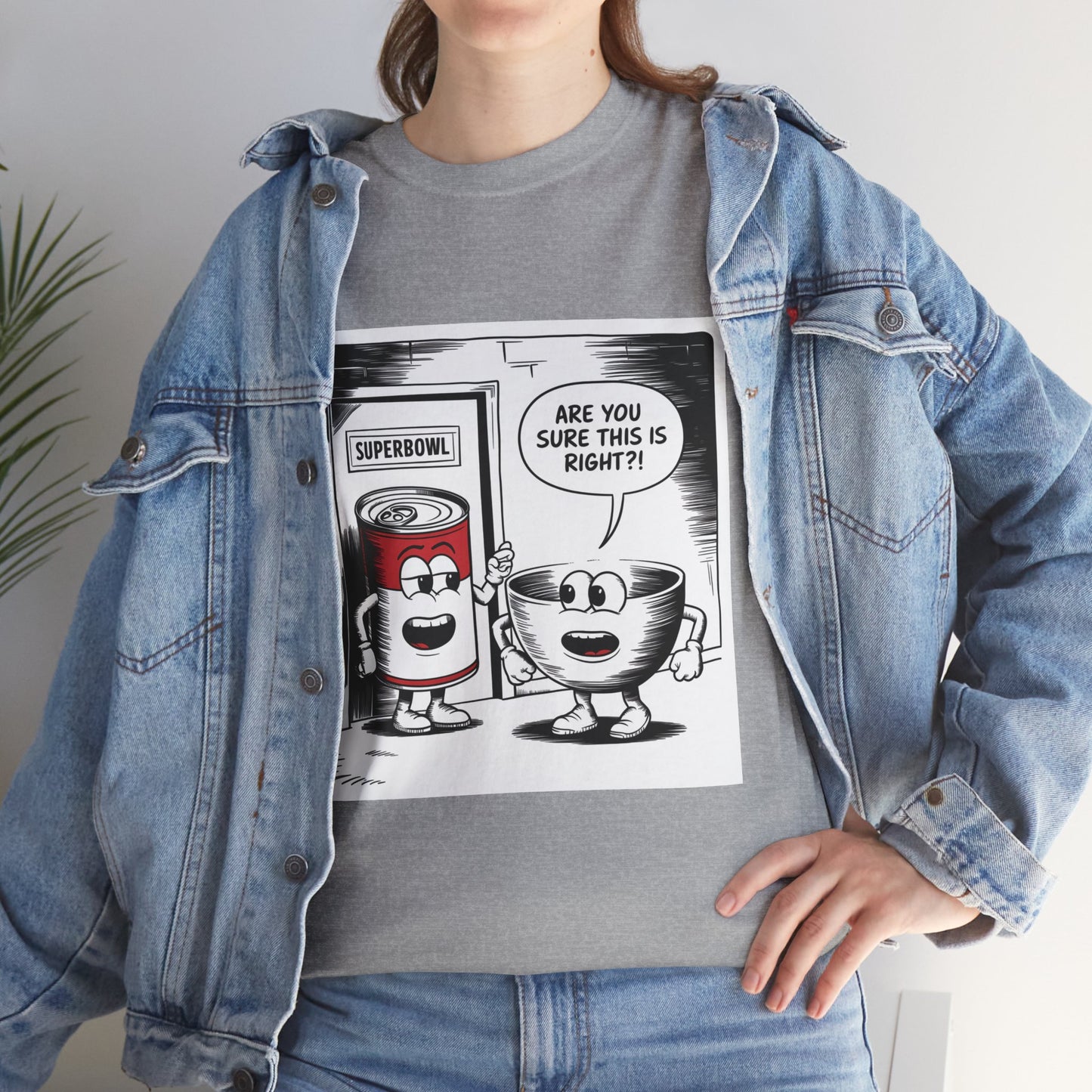 Comic Unisex Tee - Superbowl Design