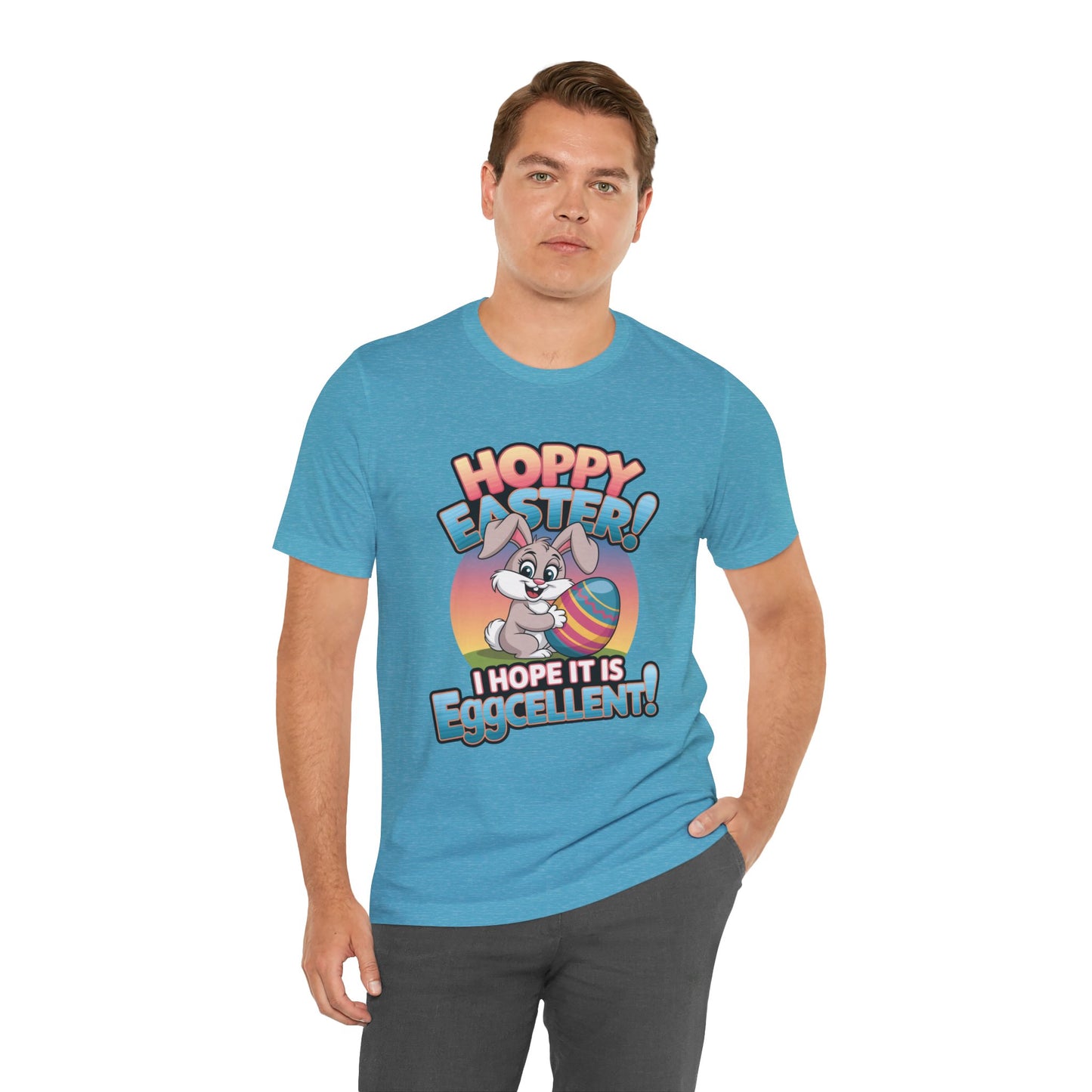 Happy Easter Unisex Tee Easter Shirt Easter Bunny T Shirt Easter Apparel Easter Bunny Outfit