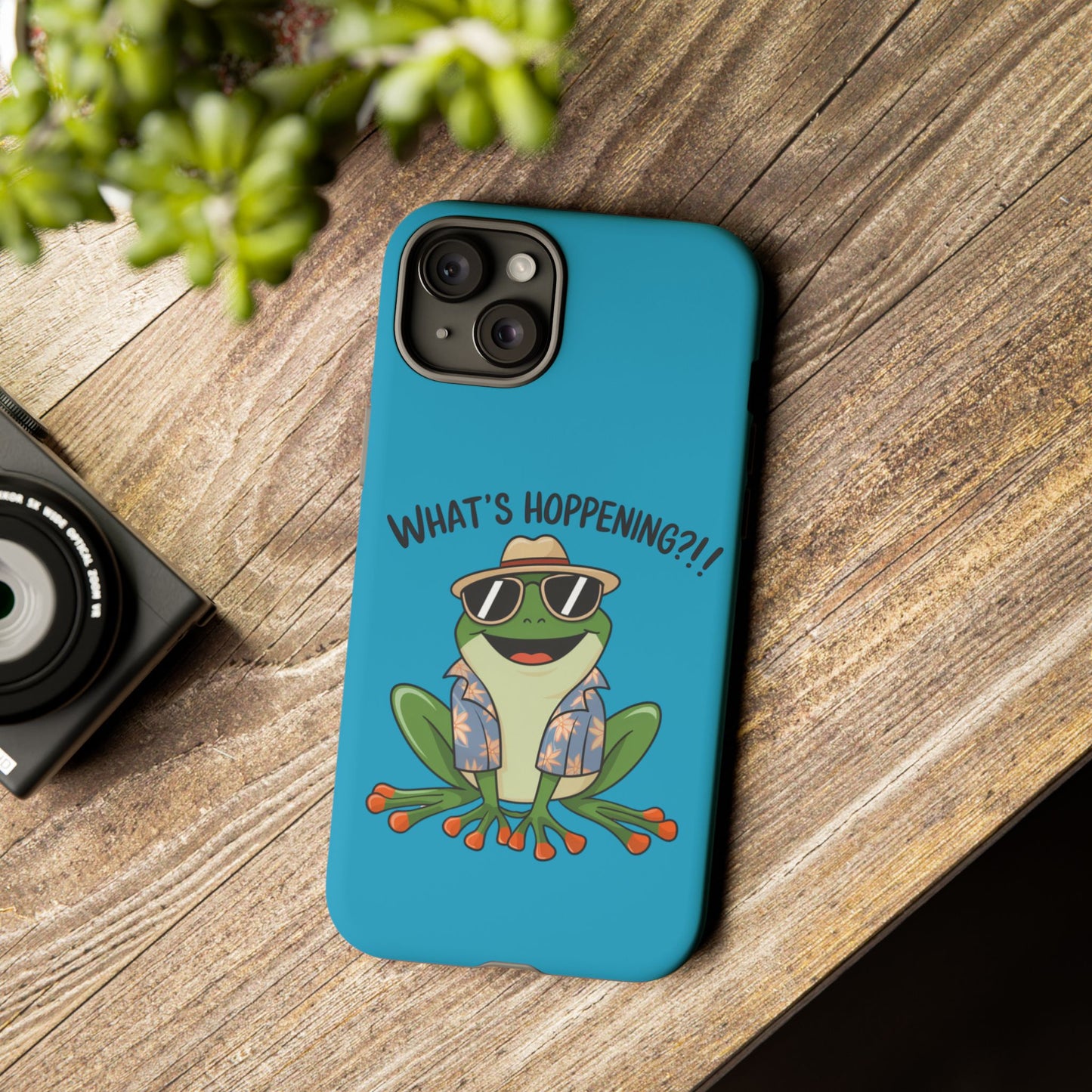 iPhone Case - Frog 'What's Hoppening'