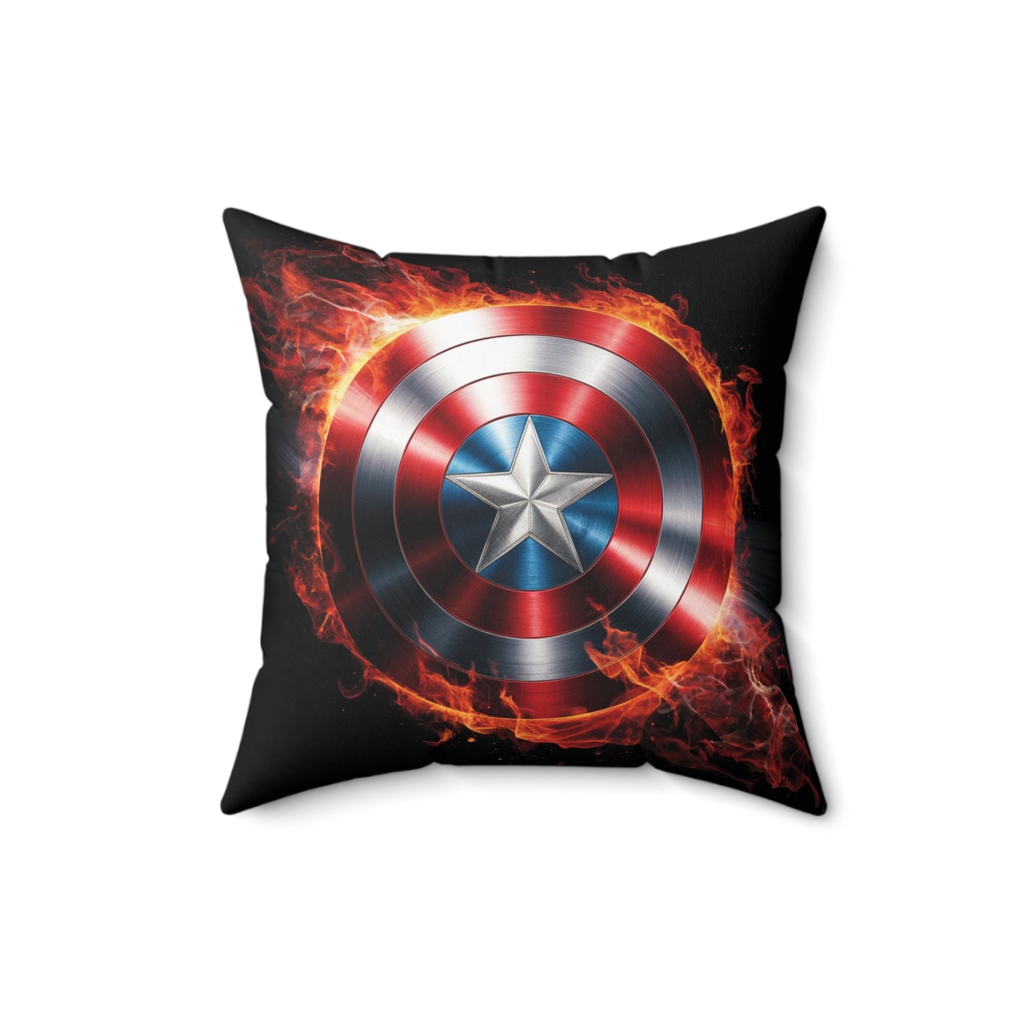 Flames Shield Pillow