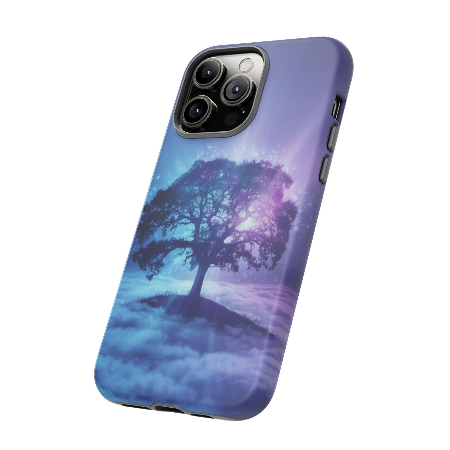 iPhone Case with Dreamy Tree Design