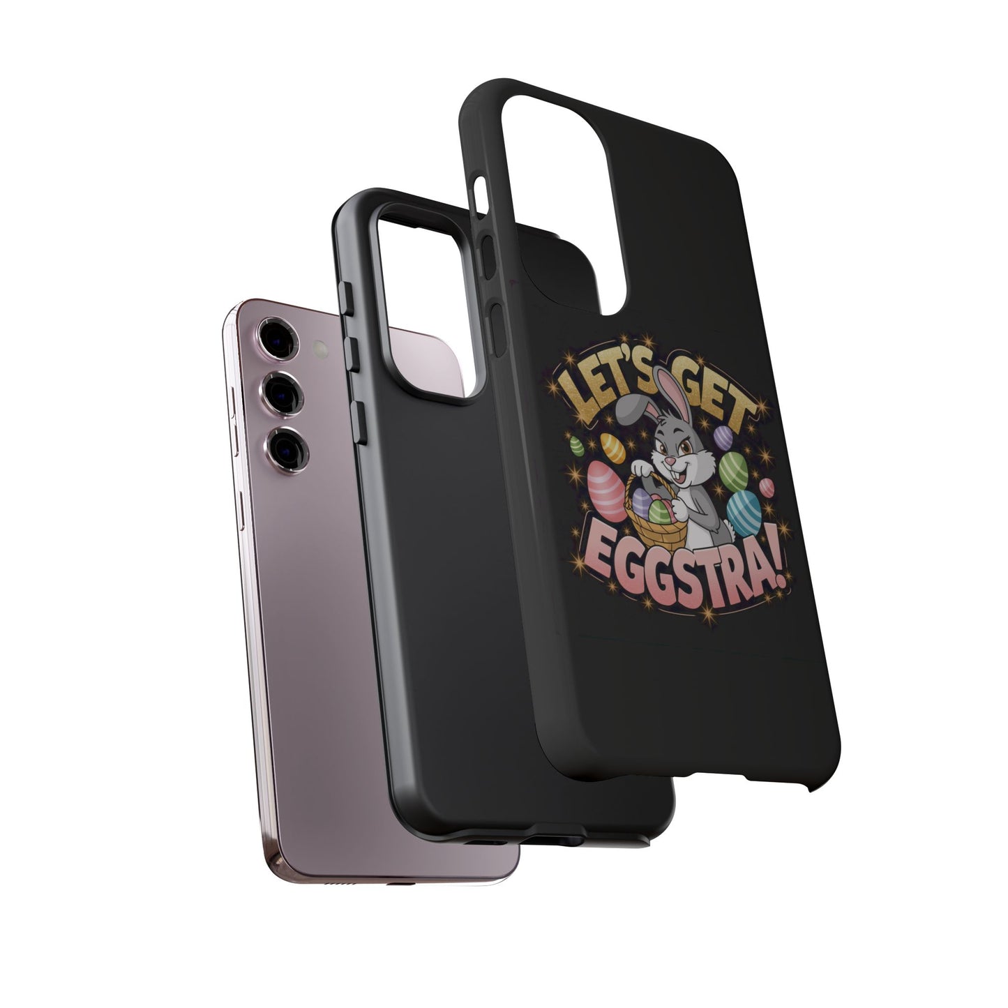 Samsung Phone Case Easter Bunny Let's Get Eggstra Samsung Case