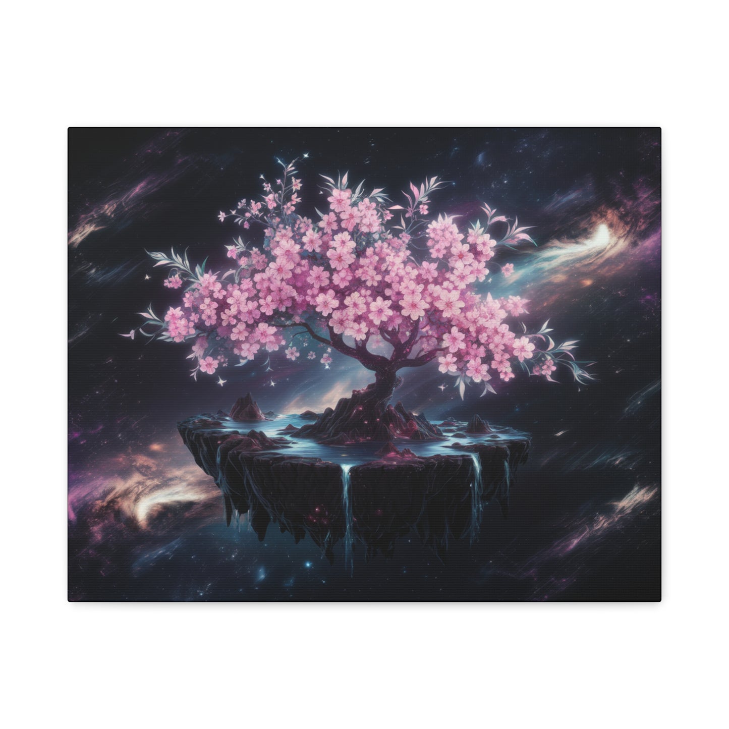 Cherry Tree Space Canvas