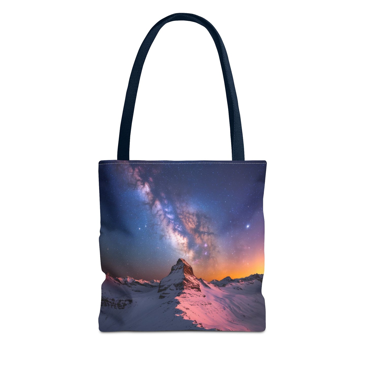 Stunning Mountain Galaxy Tote Bag - Nature Lover's Eco-Friendly Bag