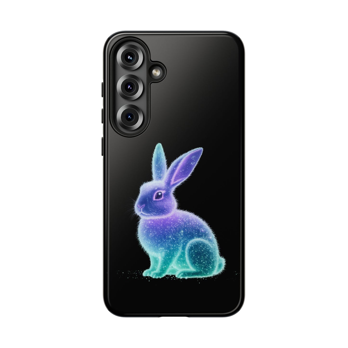 Samsung Case Bioluminescent Easter Bunny Design Easter Phone Case Easter Bunny Samsung Case Easter Accessory