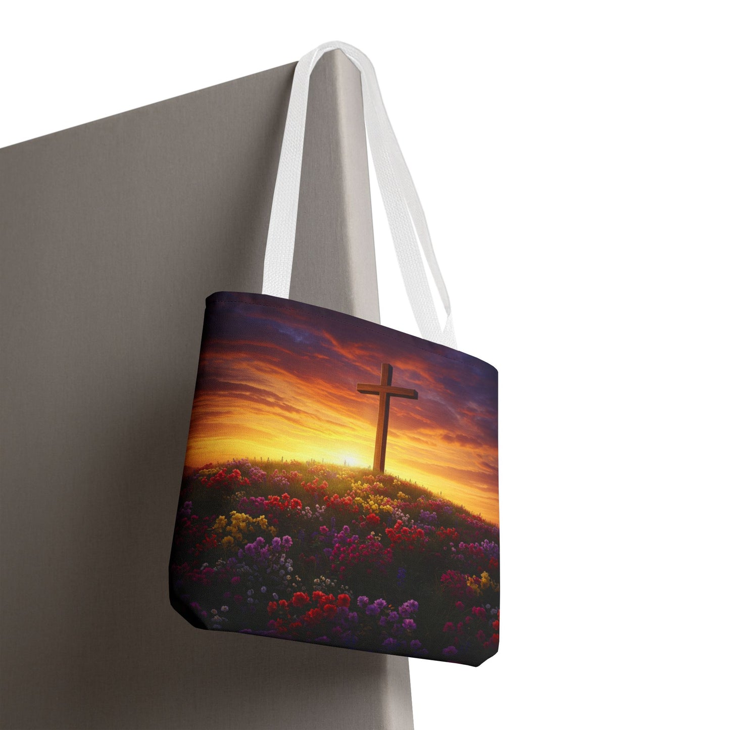 Da Vinci Cross Tote Bag Christian Bag Spiritual Tote Religious Tote Bag