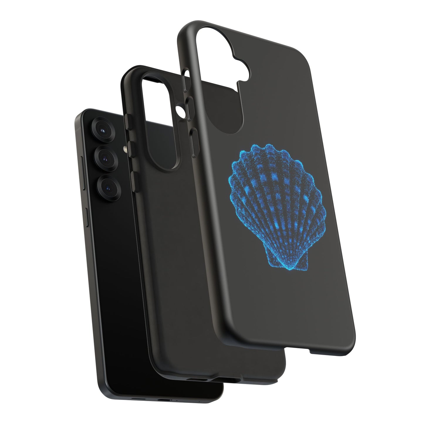 Samsung Phone Case Bioluminescent Shell Design Nautical Phone Case Beach Accessory
