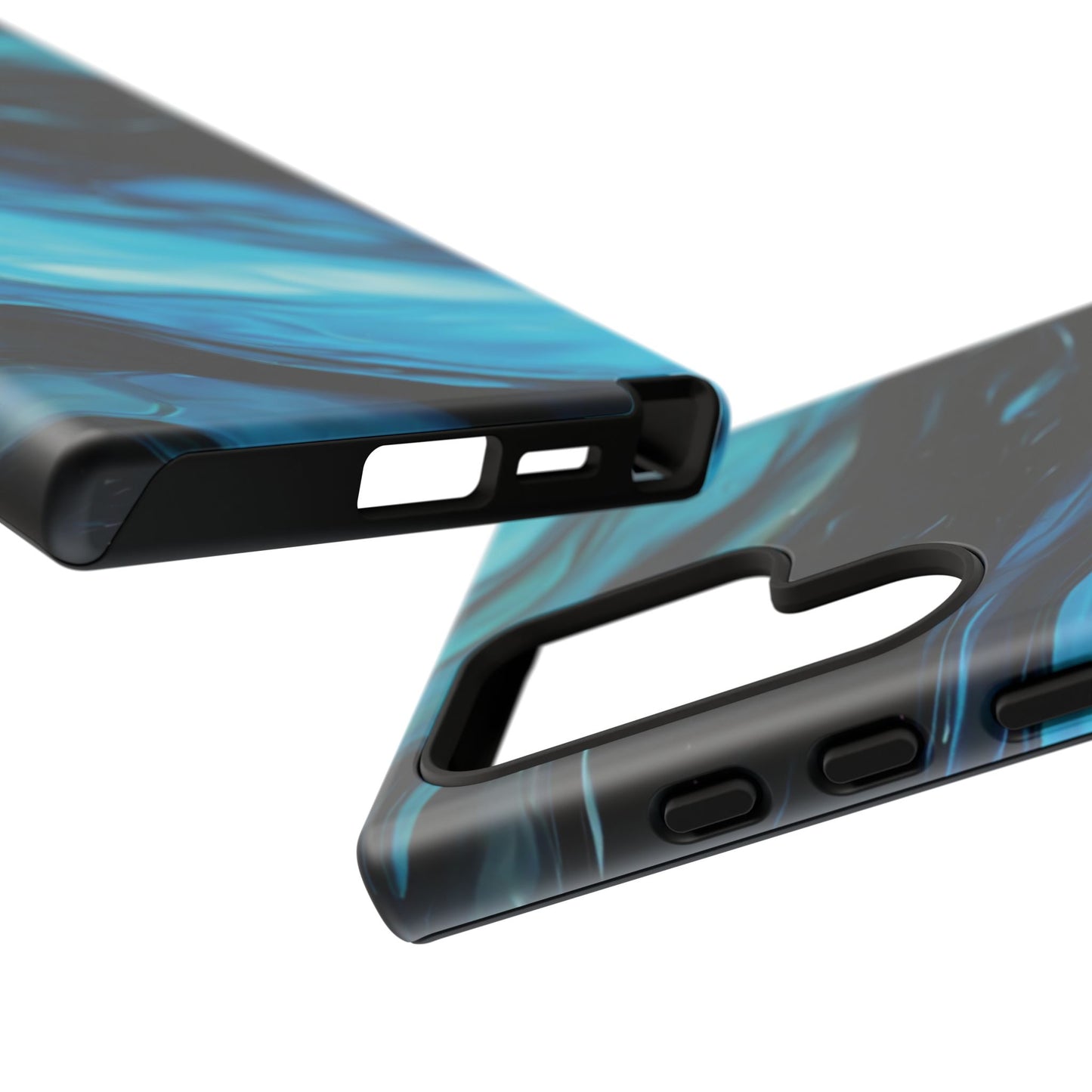 Samsung Galaxy Blue Splash Phone Case