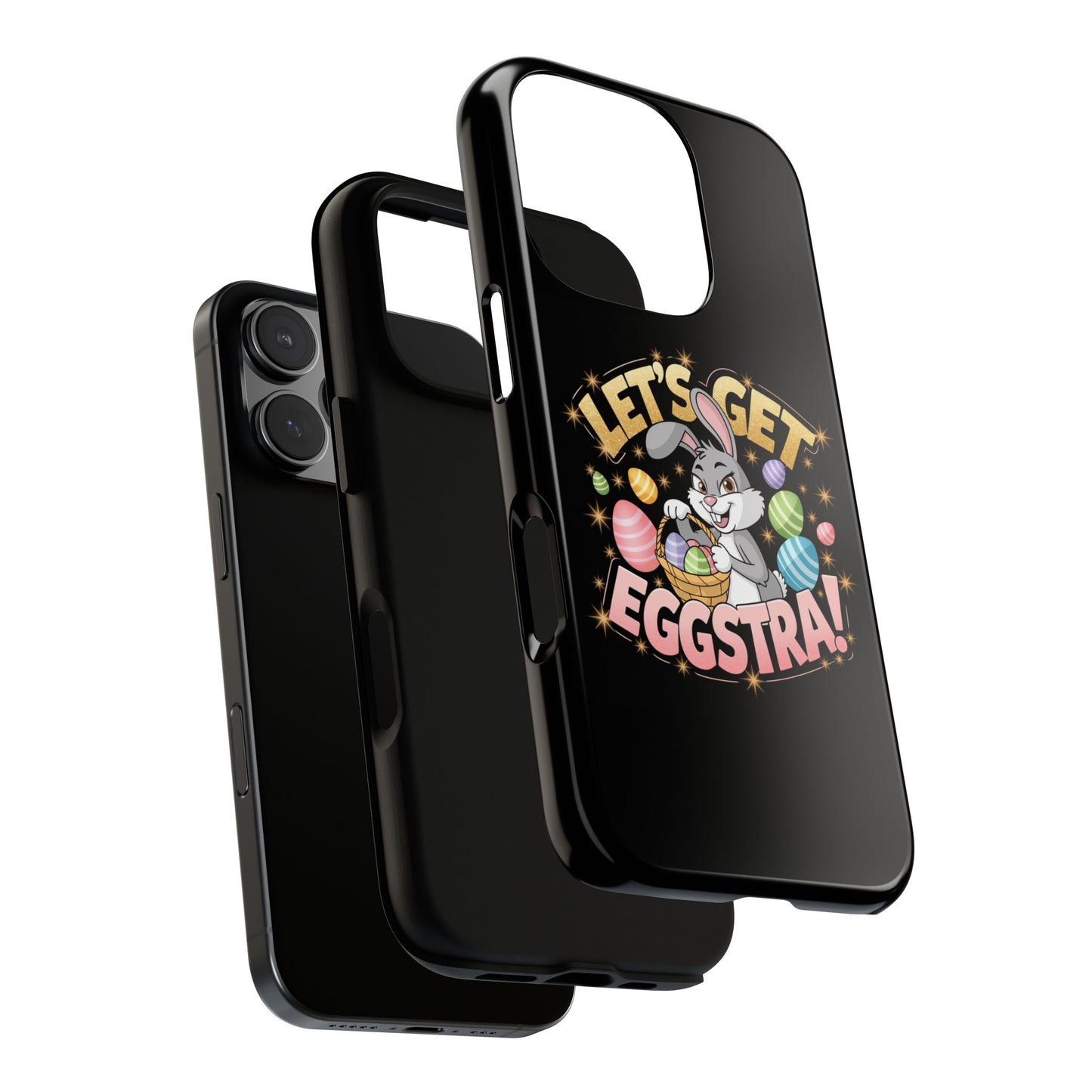iPhone Case Easter Bunny 'Let's Get Eggstra Phone Case Easter iPhone Case