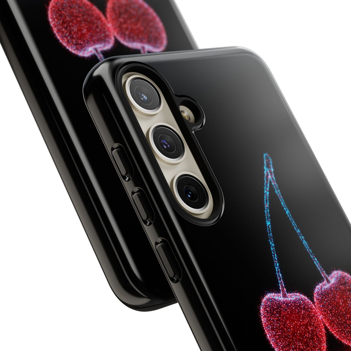 Samsung Phone Case Sparkling Cherries Phone Case Cherry Samsung Case Cherry Phone Case