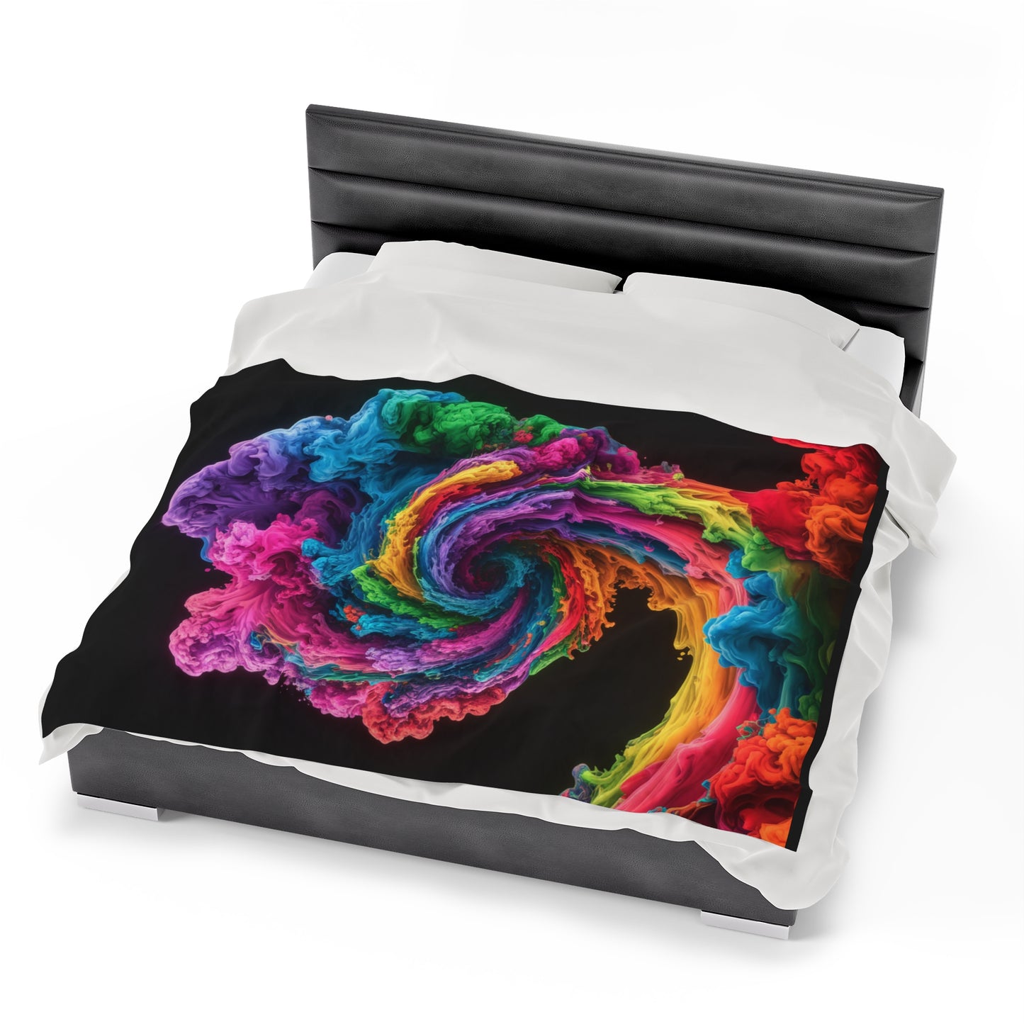 Colorful Swirl Blanket