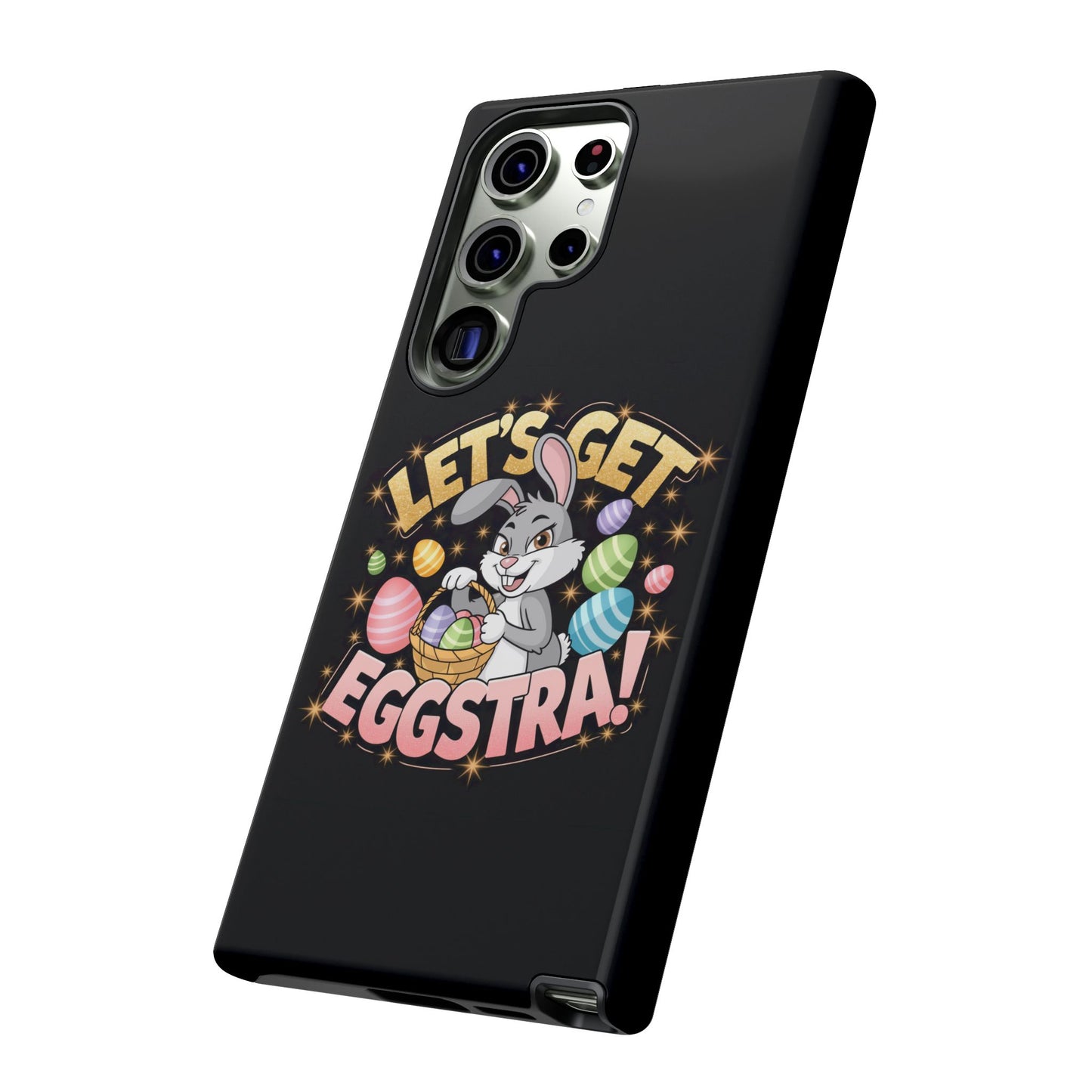 Samsung Phone Case Easter Bunny Let's Get Eggstra Samsung Case