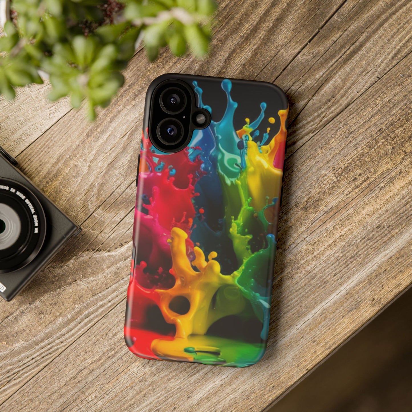 Vibrant Splash iPhone Case - Color Burst iPhone Case