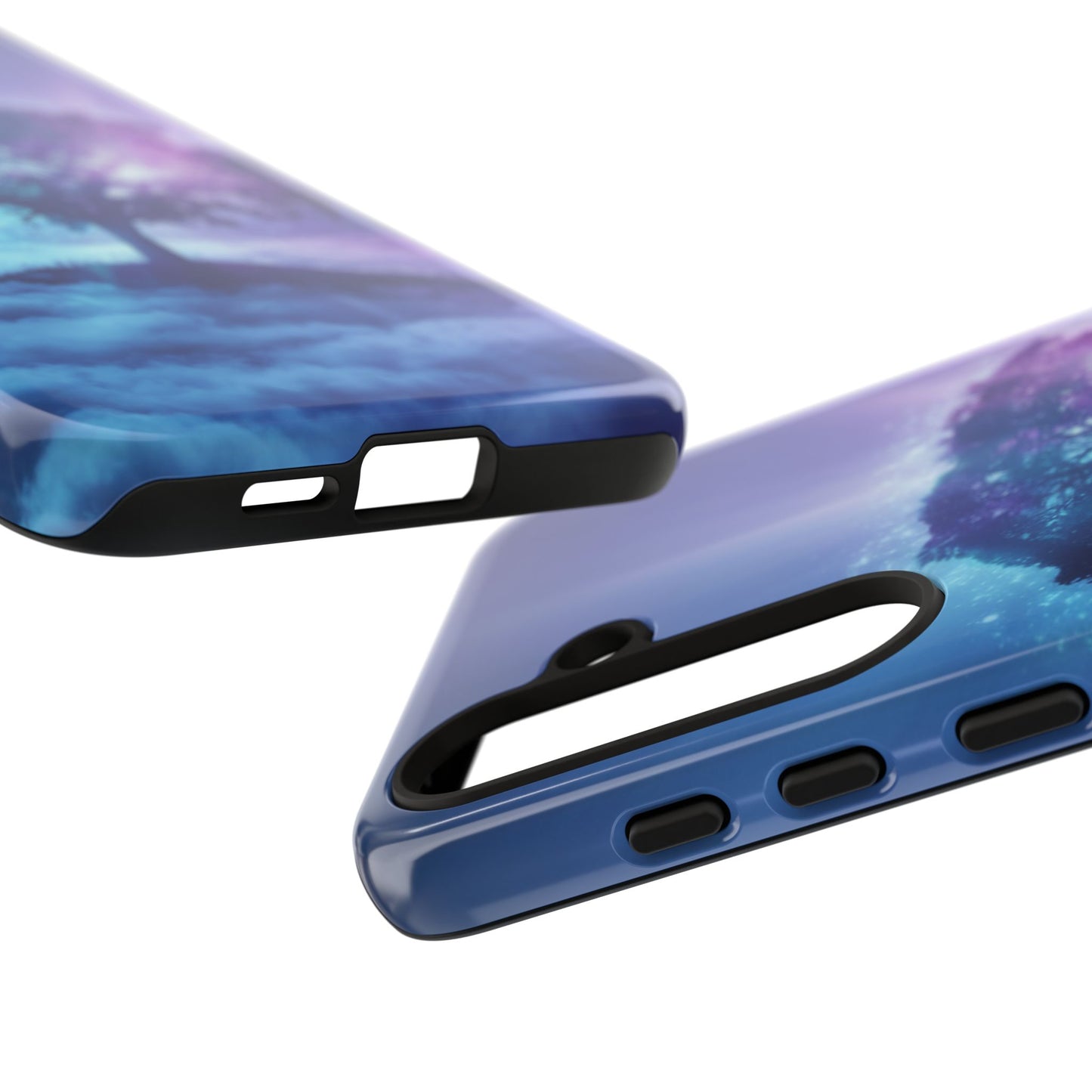 Samsung Phone Case - Dreamy Tree in the Clouds Design