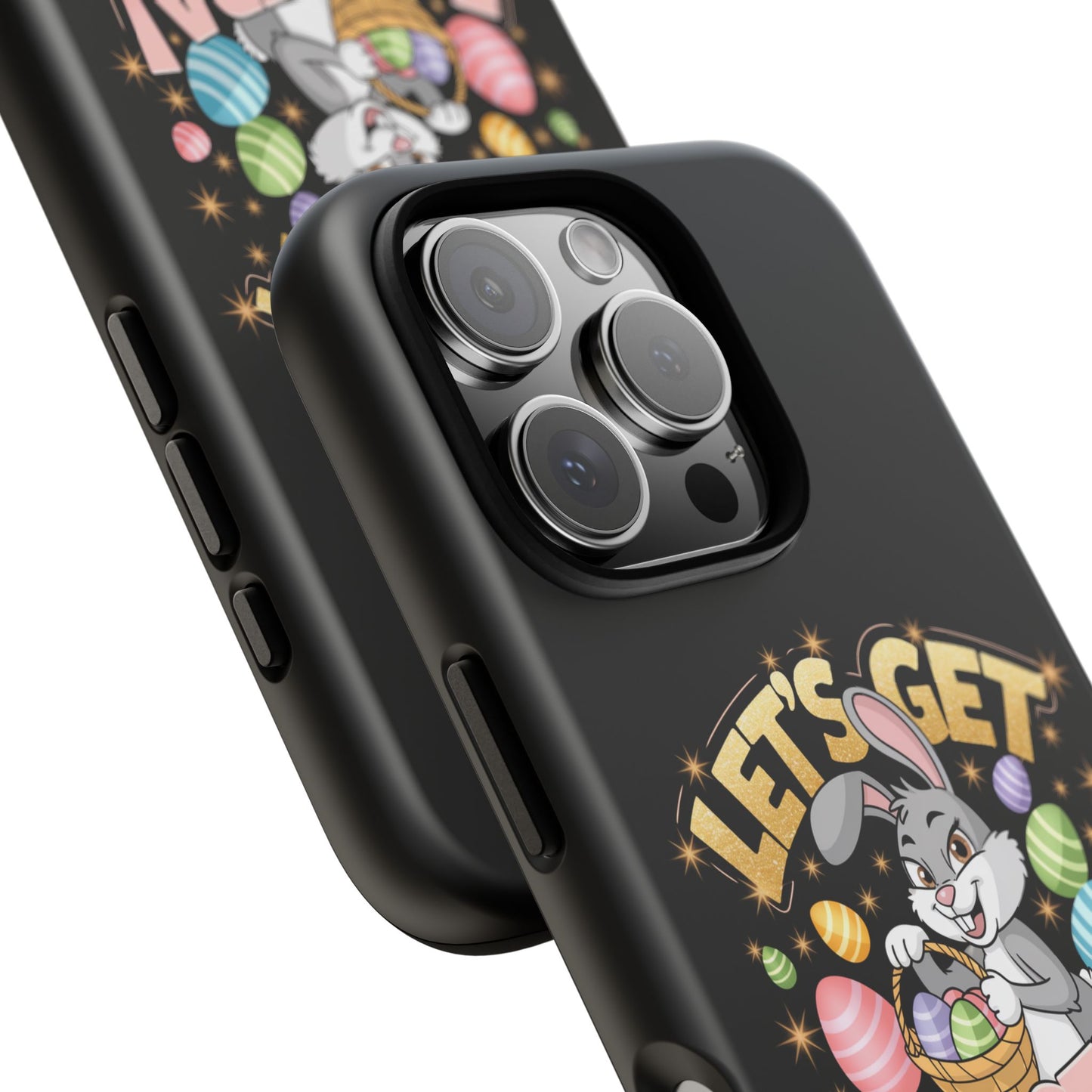iPhone Case Easter Bunny 'Let's Get Eggstra Phone Case Easter iPhone Case