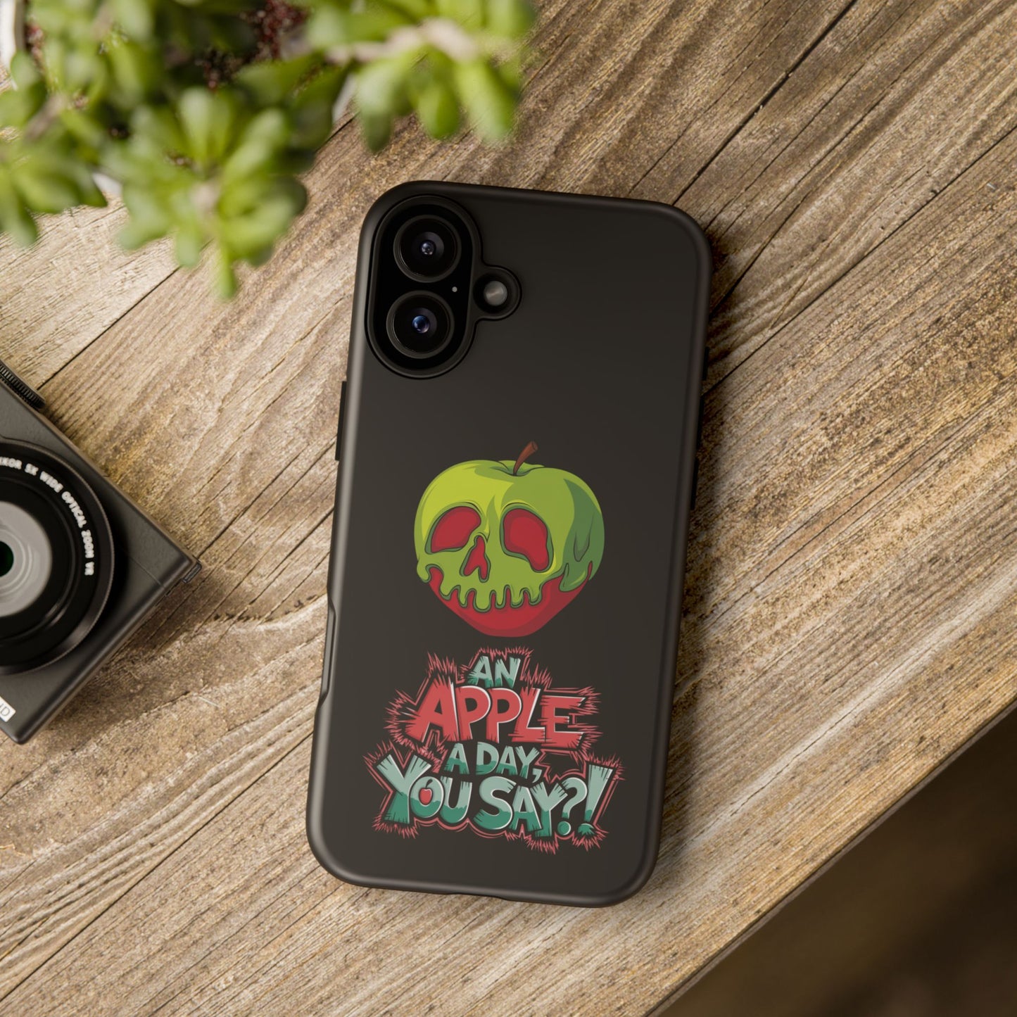 iPhone Case - Poison Apple 'An Apple a Day You Say'