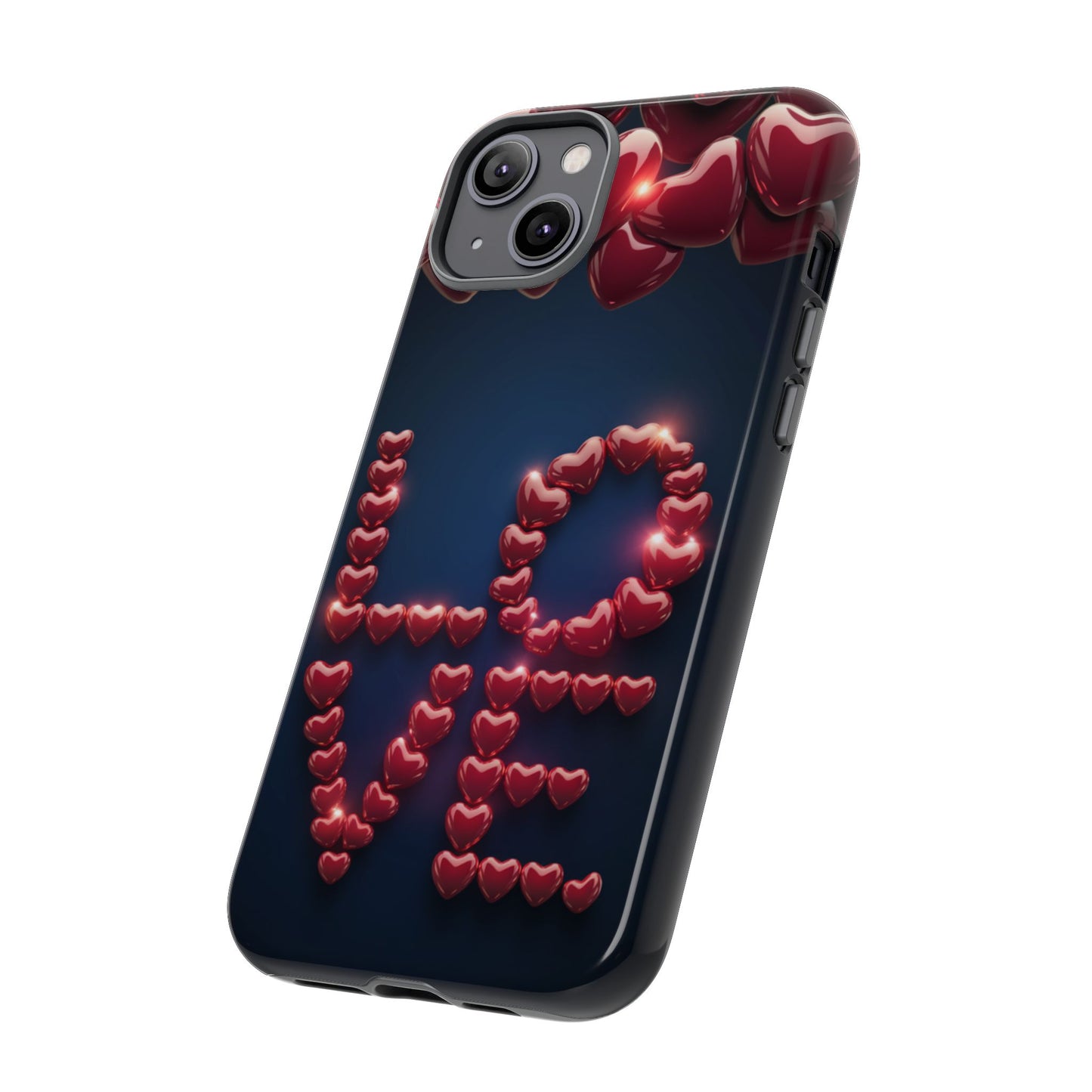 iPhone Case - Love Hearts Design