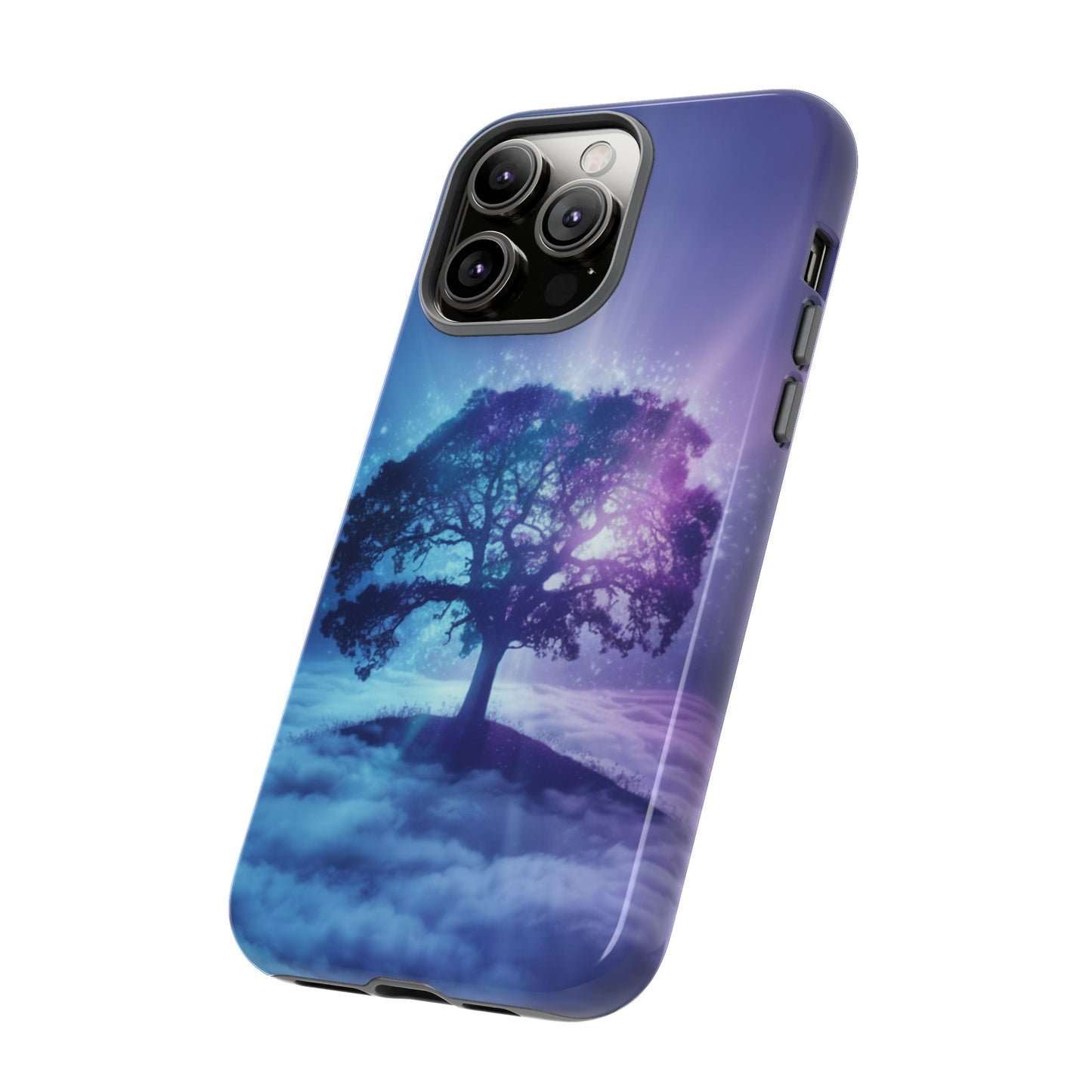 iPhone Case with Dreamy Tree Design