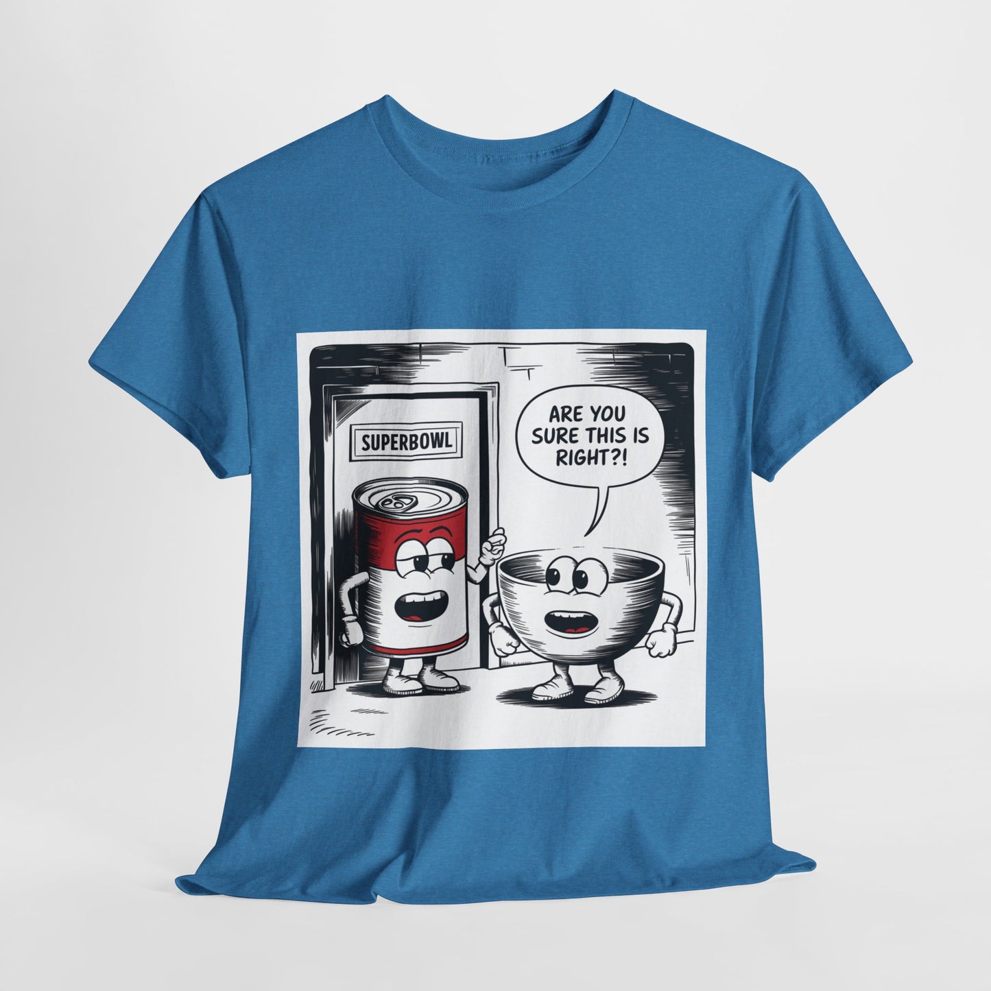 Comic Unisex Tee - Superbowl Design