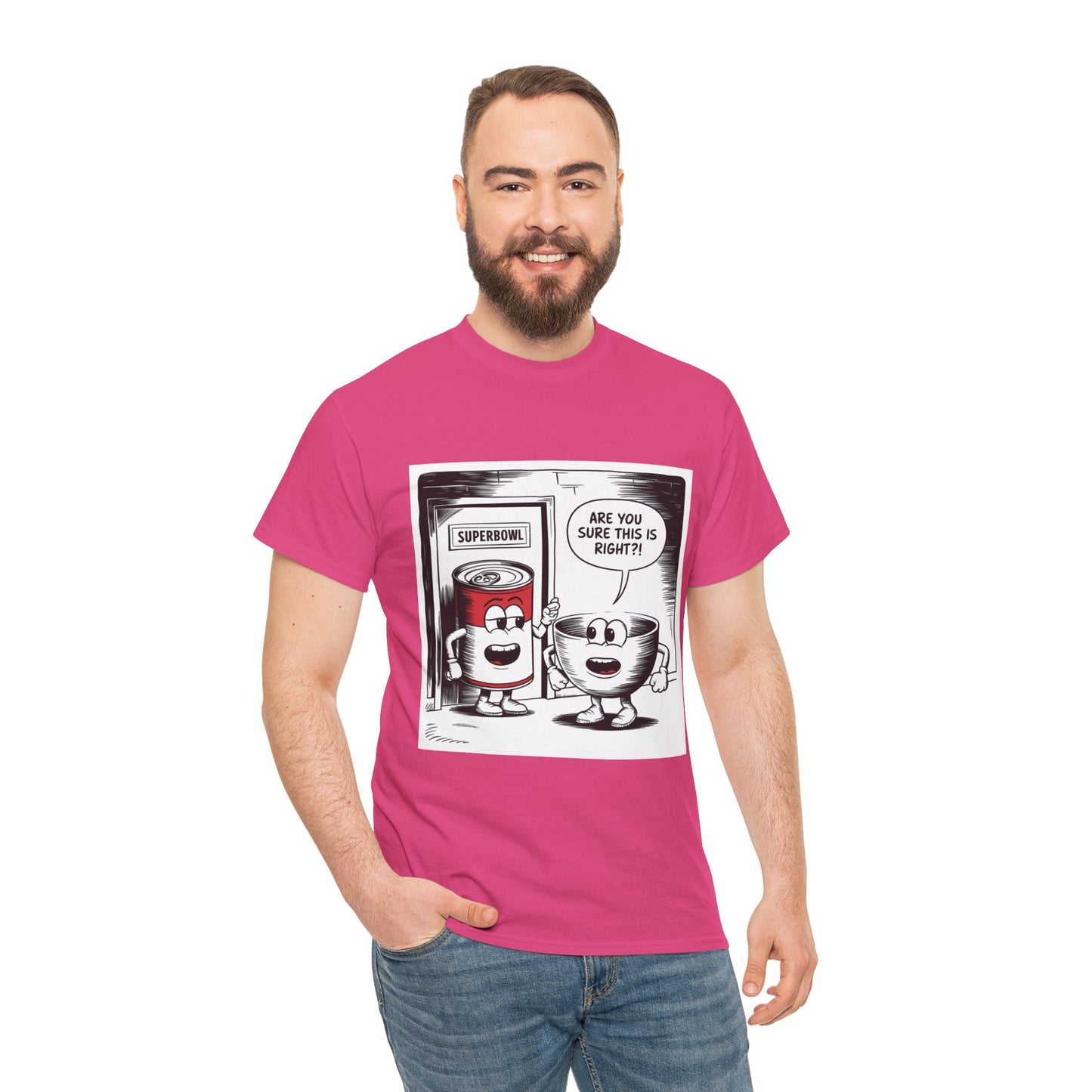Comic Unisex Tee - Superbowl Design