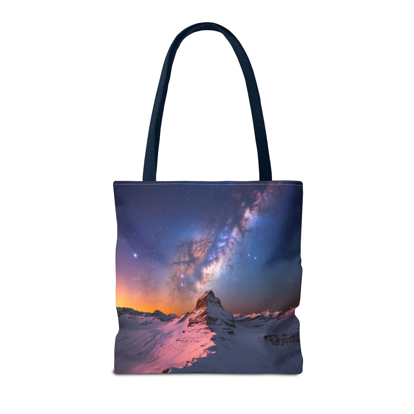 Stunning Mountain Galaxy Tote Bag - Nature Lover's Eco-Friendly Bag