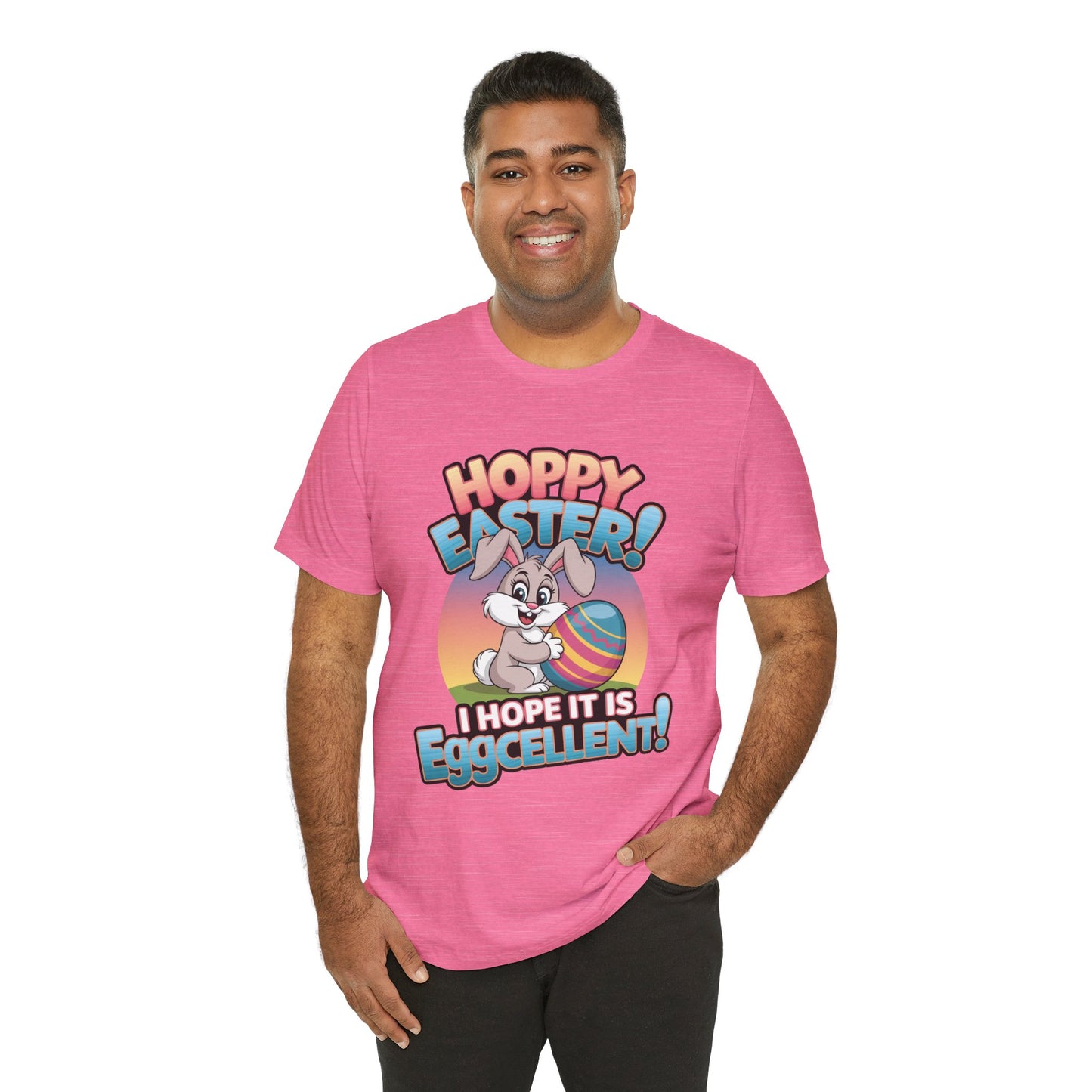 Happy Easter Unisex Tee Easter Shirt Easter Bunny T Shirt Easter Apparel Easter Bunny Outfit