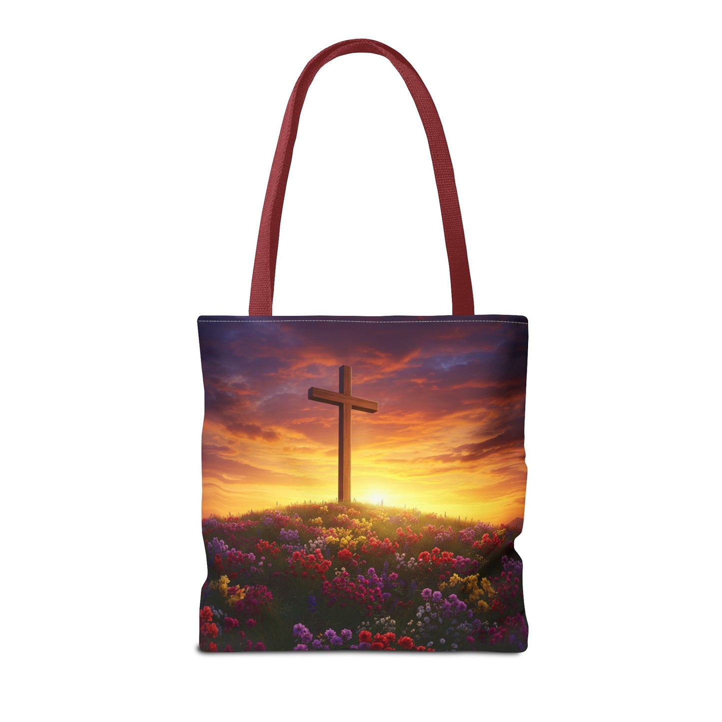 Da Vinci Cross Tote Bag Christian Bag Spiritual Tote Religious Tote Bag