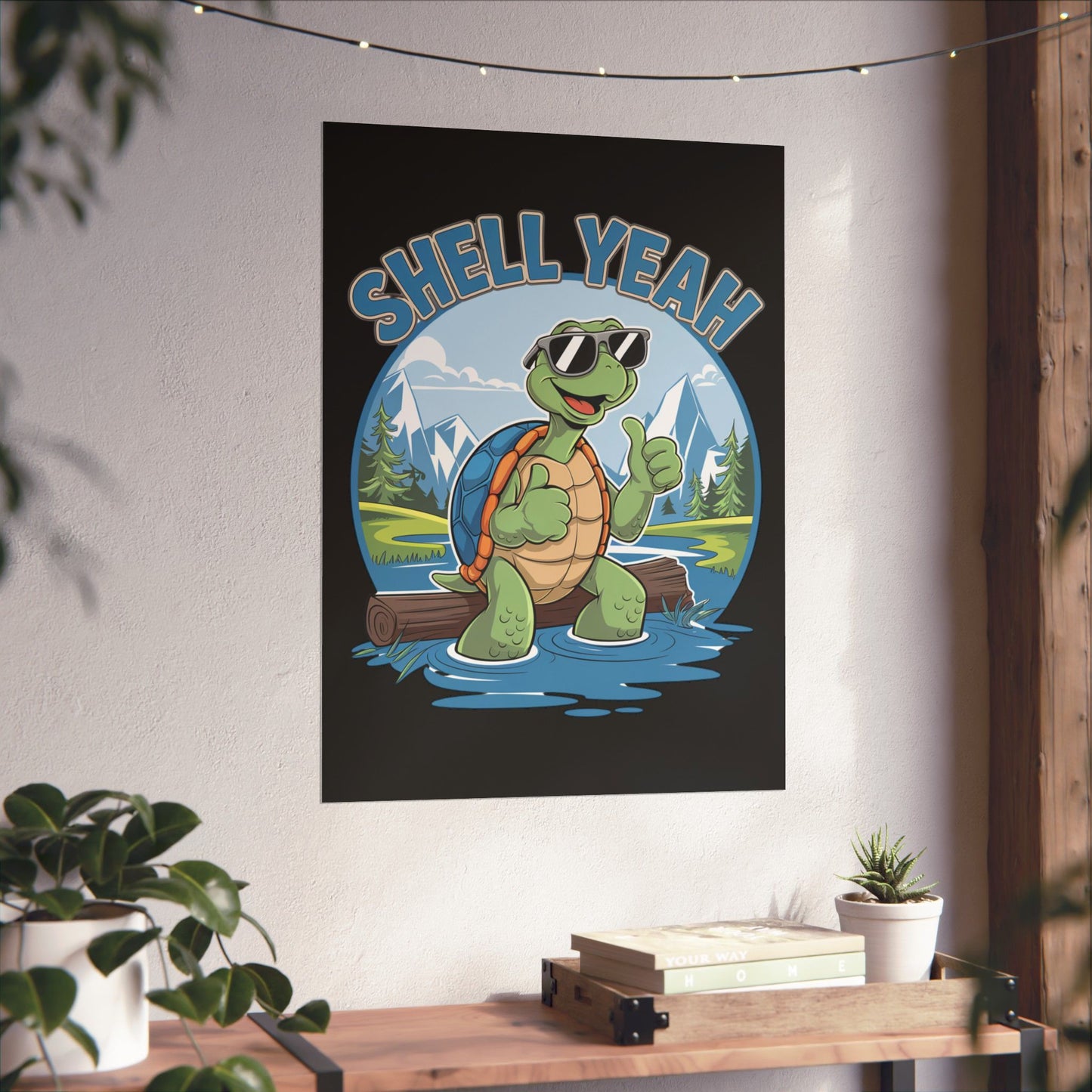 Shell Yeah Matte Poster