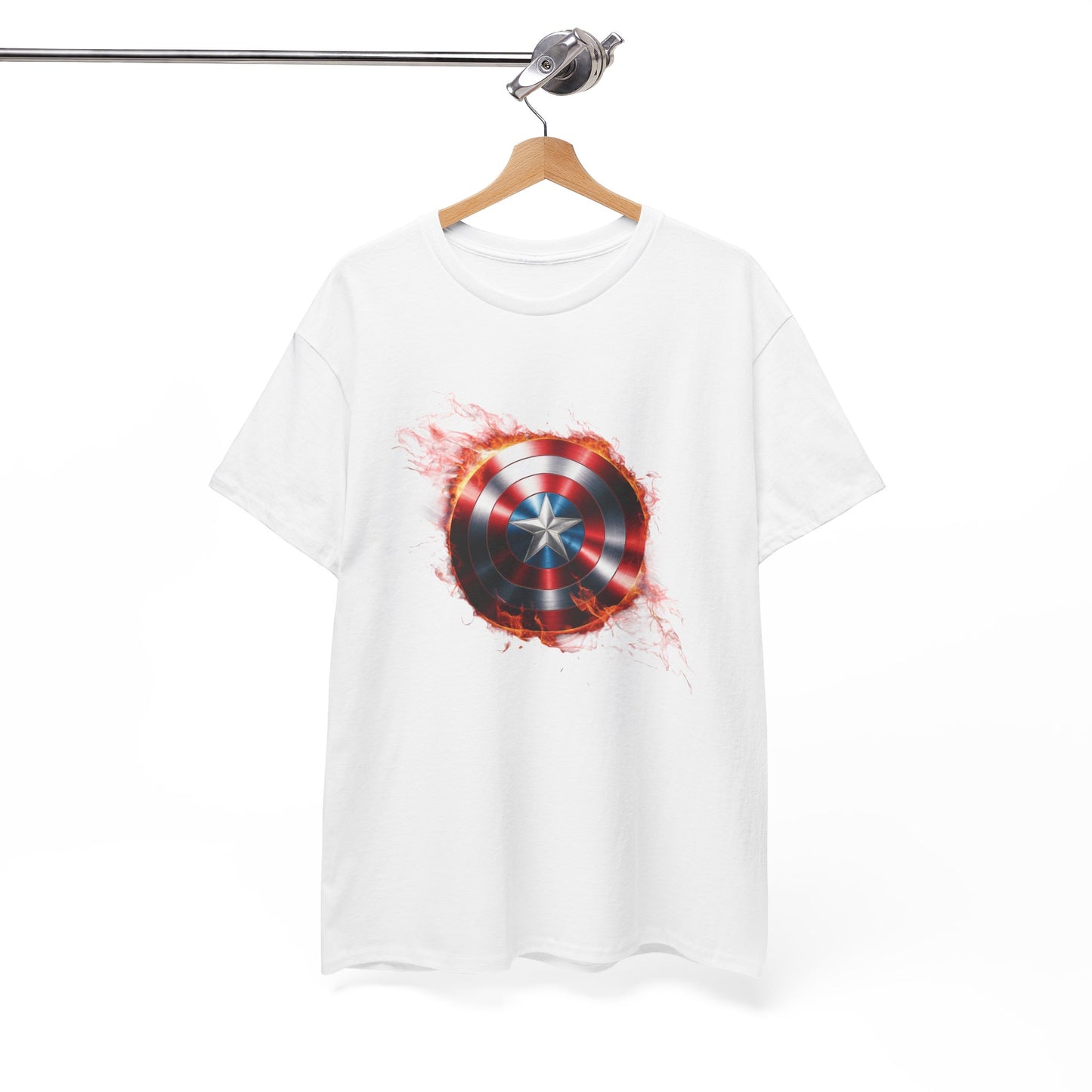 Captain America Flame Tee