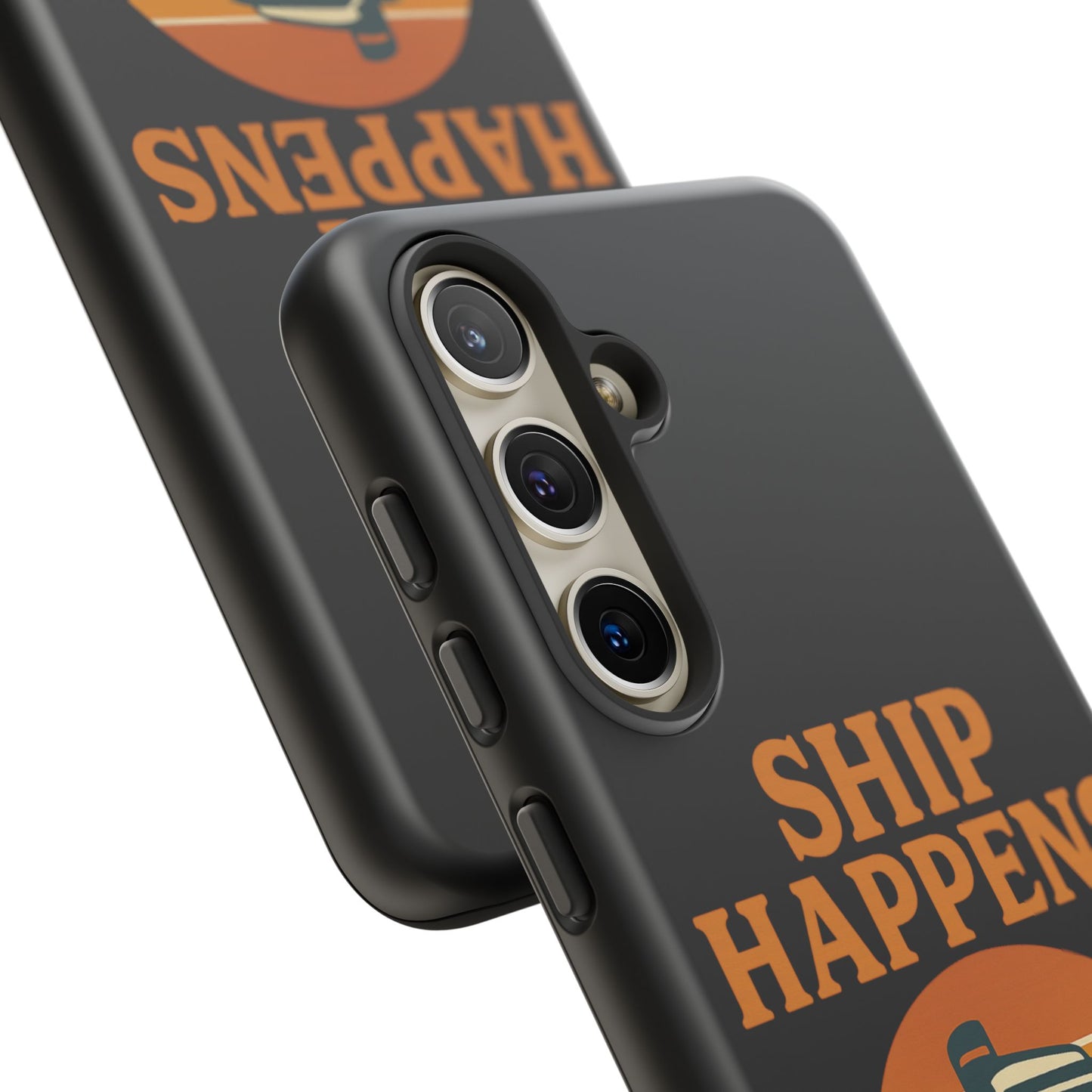 Samsung Case - Ship Happens Sunset Cruise Ship Nautical Phone Case Travel Accessory Gift for Travel Lovers Cruise Case