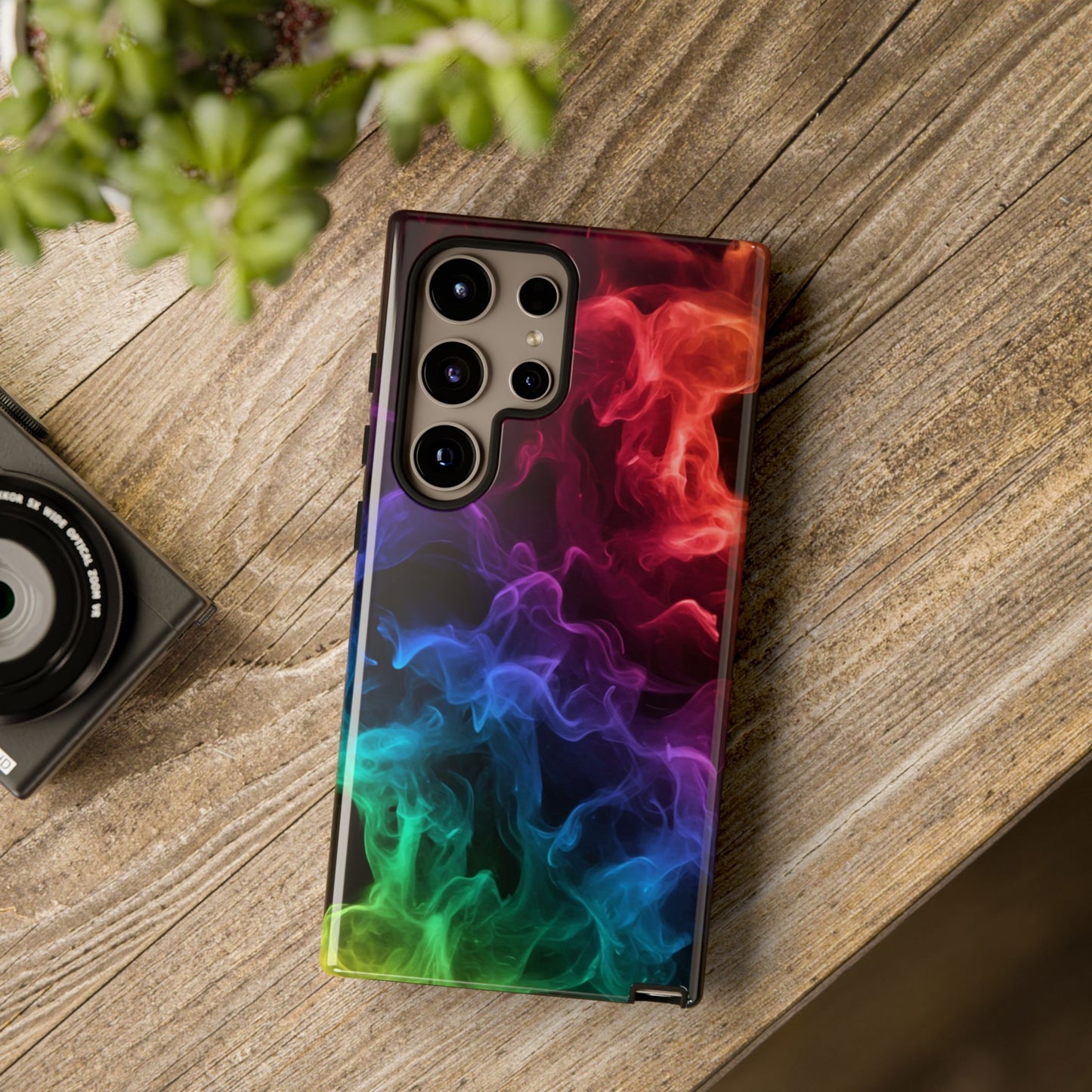 Samsung Tough Case - Colorful Smoke Design