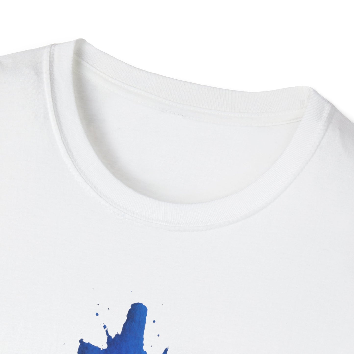 Colorful Abstract Cross T‑Shirt | Bold Grunge Paint Splatter Christian Tee | Unique Vibrant Gift | Inspirational Faith Graphic Shirt