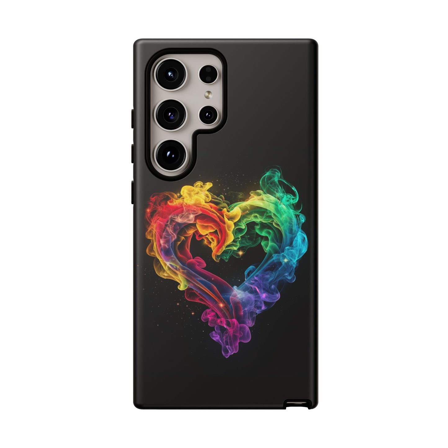 Samsung Galaxy Case - Colorful Heart Design