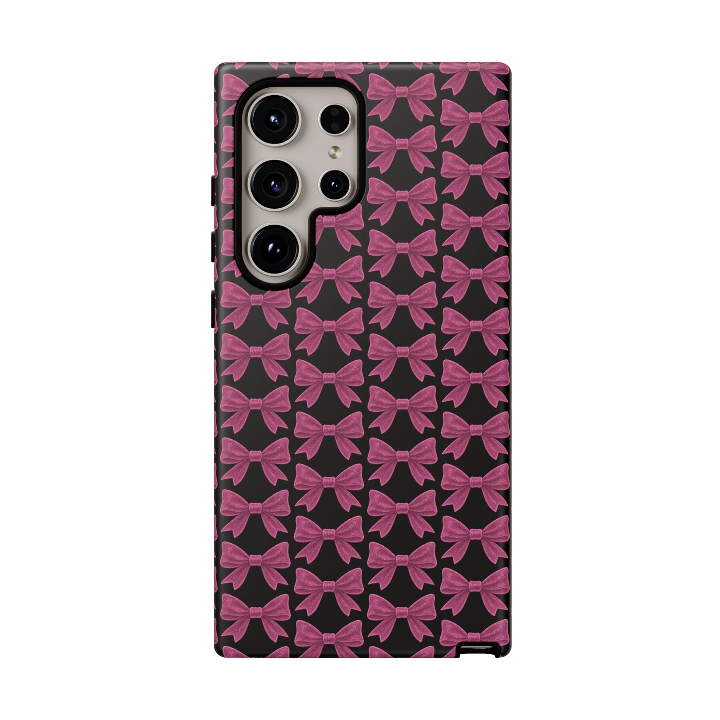 Pink Bow Samsung Case Coquette Aesthetic Phone Cover Cute Girly Phone Case Glossy Y2K Accessory Kawaii Samsung Case Gift