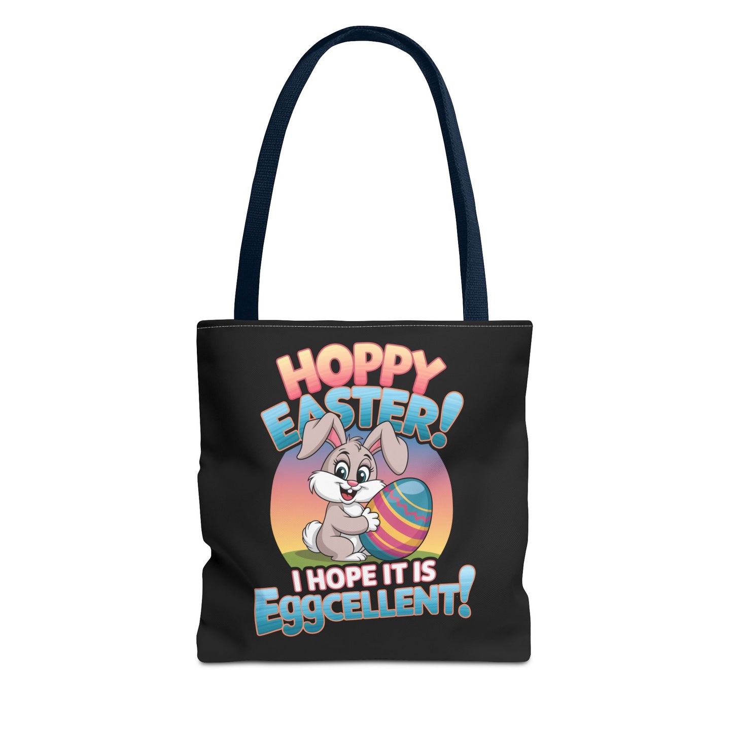 Happy Easter Tote Bag Eggcellent Bunny Design Easter Bag Easter Gift Easter Tote Accessory