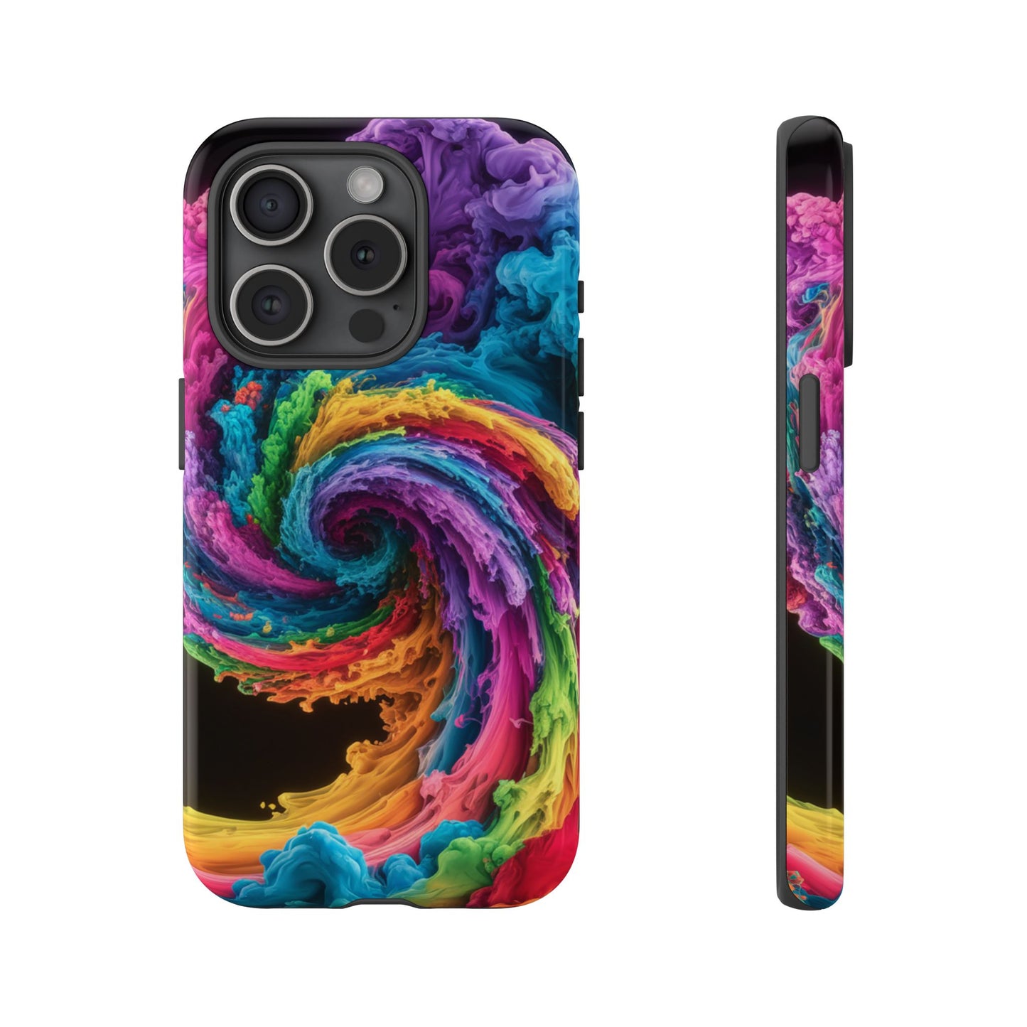 iPhone Case - Colorful Swirl Design