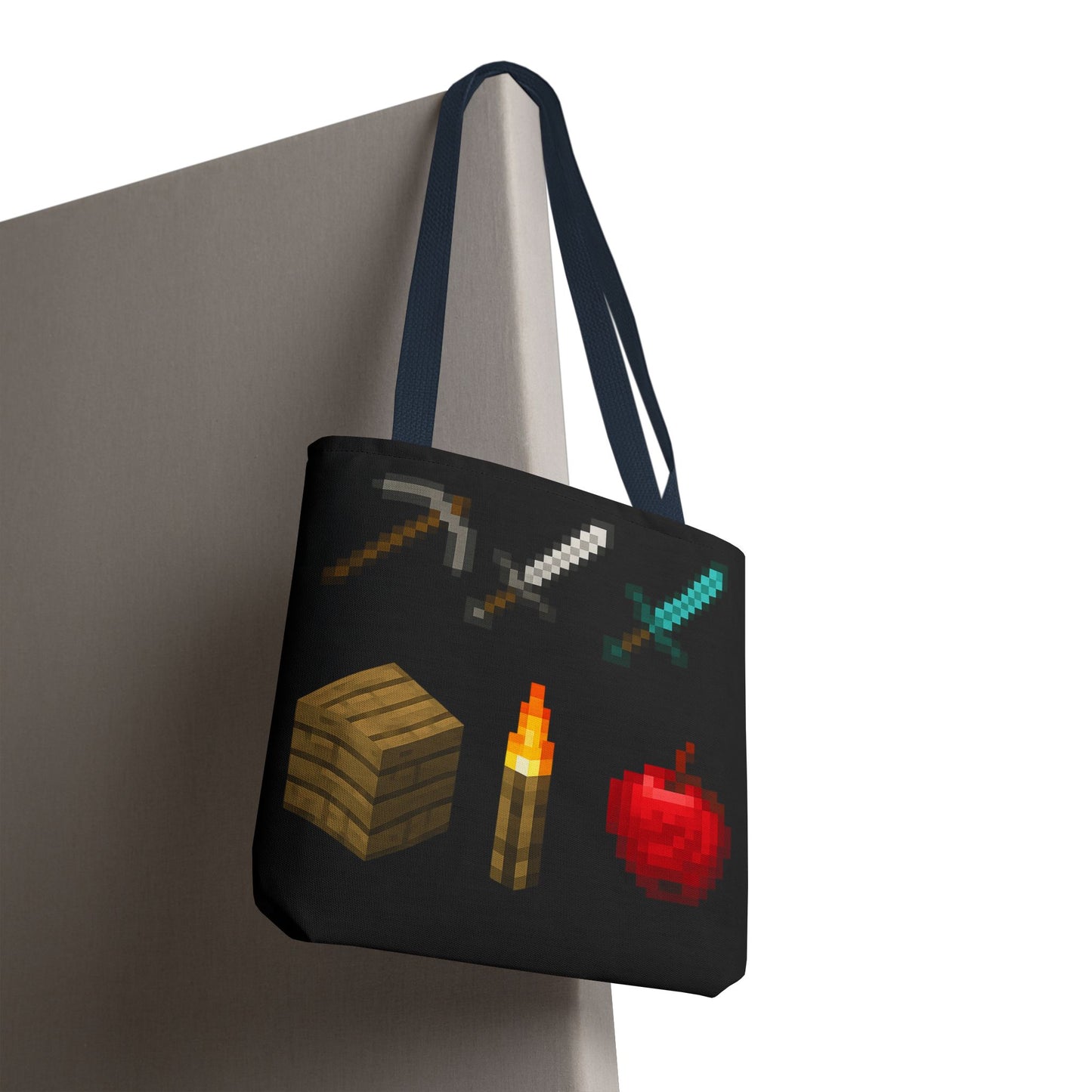 Minecraft Inspired Tote Bag Adventure Awaits Shopping Bag Reusable Tote Summer Bag