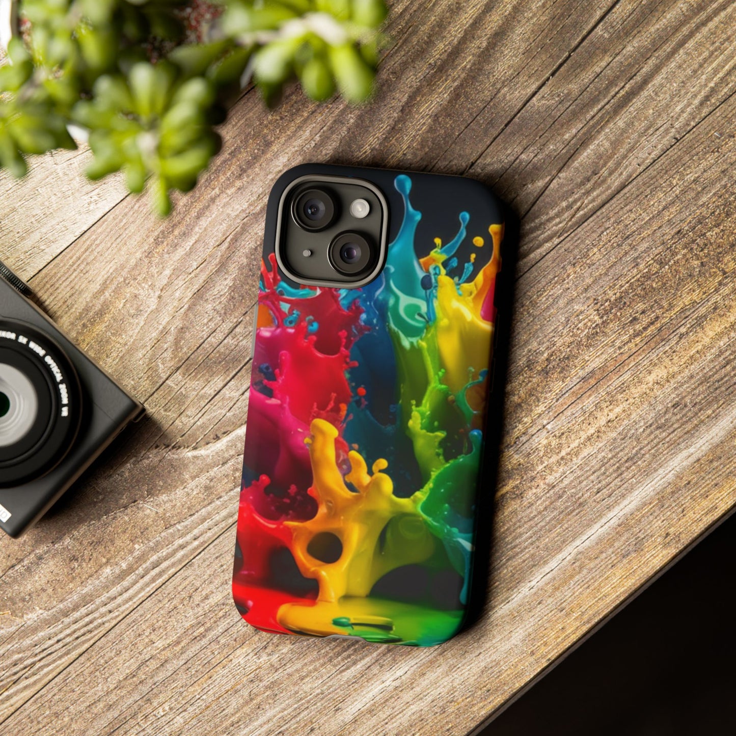 Vibrant Splash iPhone Case - Color Burst iPhone Case