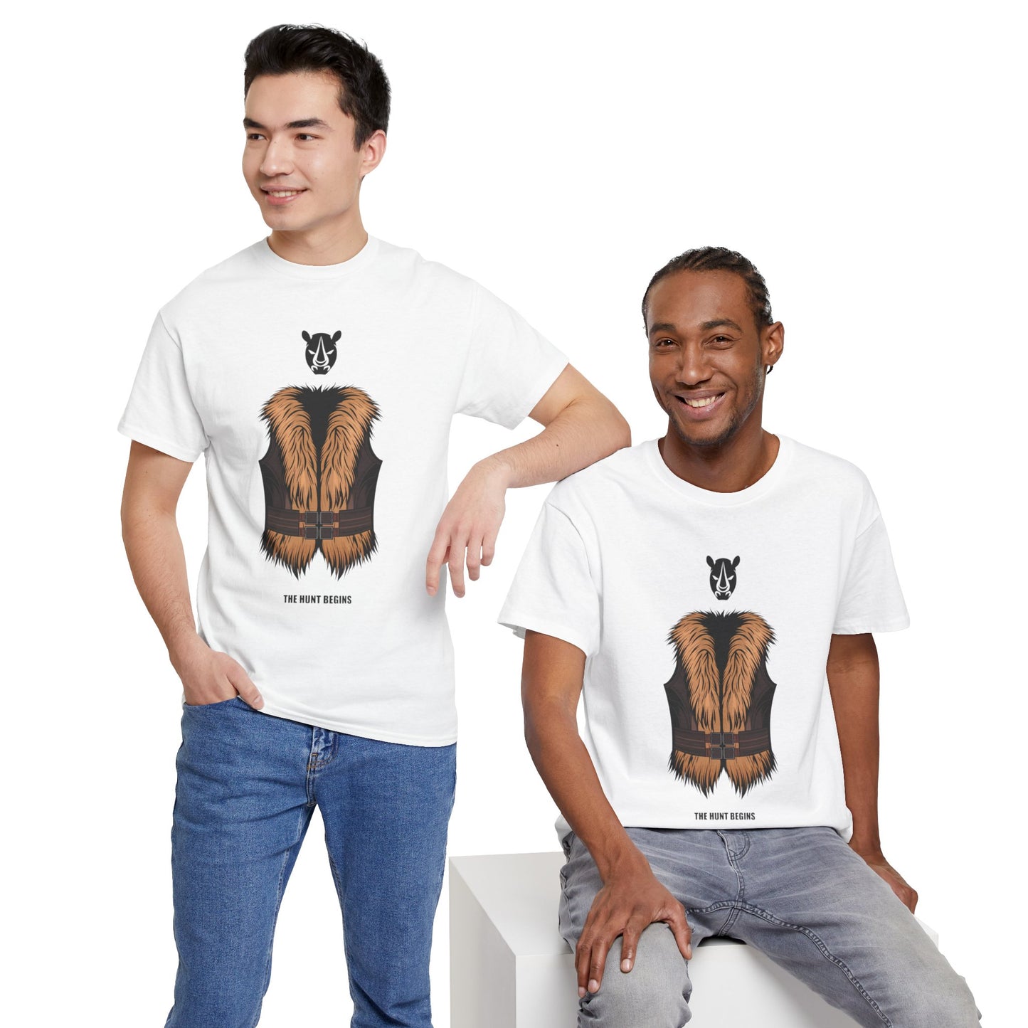 Comic Vest Unisex Tee - The Hunt Begins Shirt