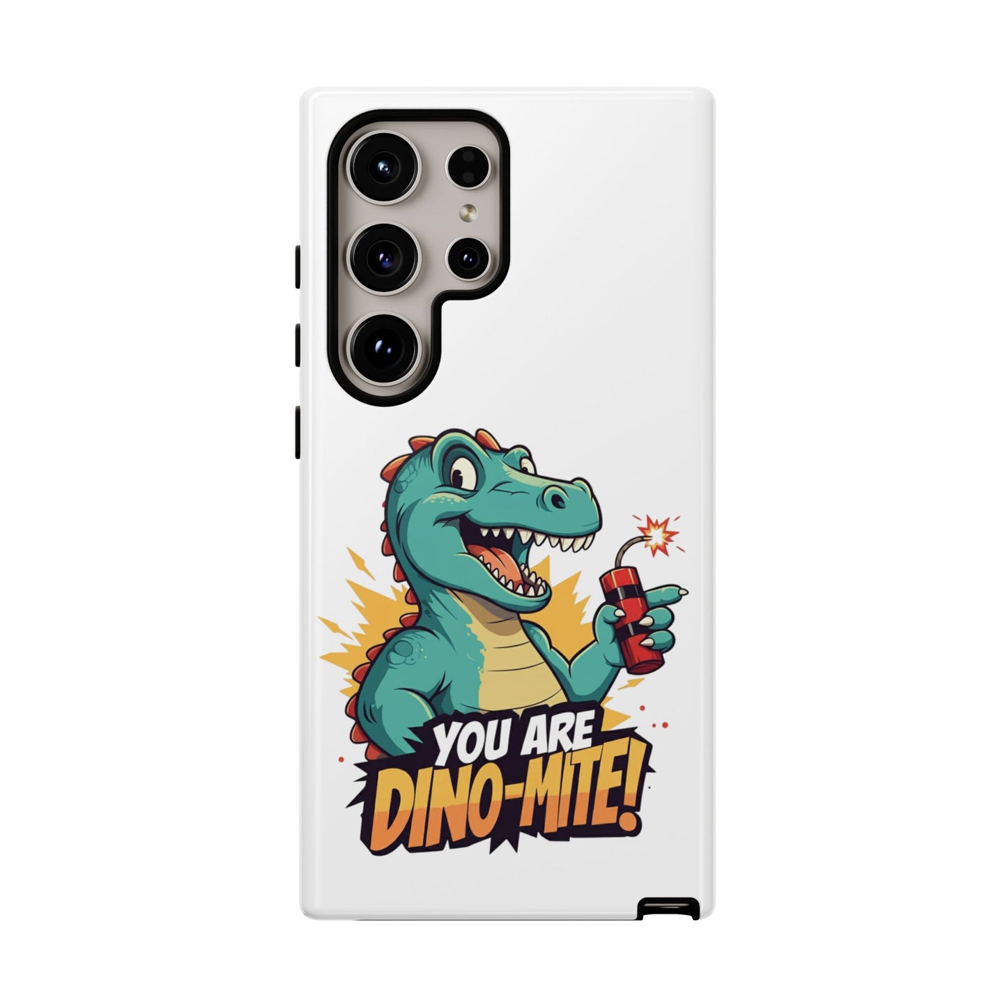 Phone Case - Dino-Mite Samsung Galaxy Tough Case