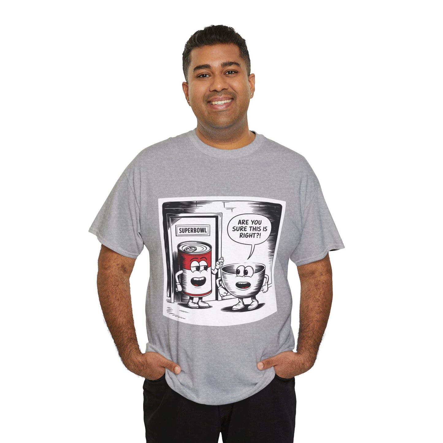 Comic Unisex Tee - Superbowl Design