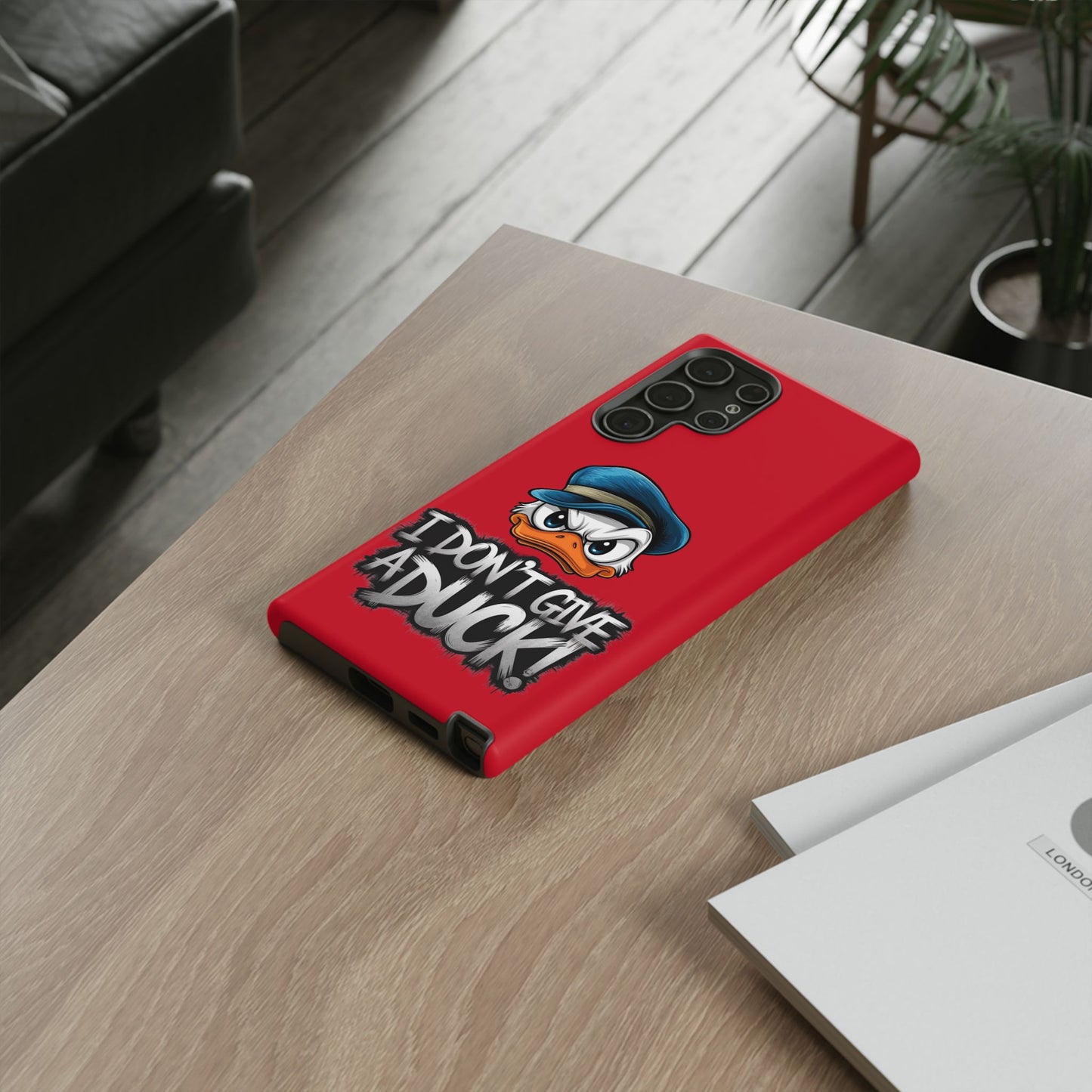 Samsung Tough Case - Angry Duck I Don't Give a Duck
