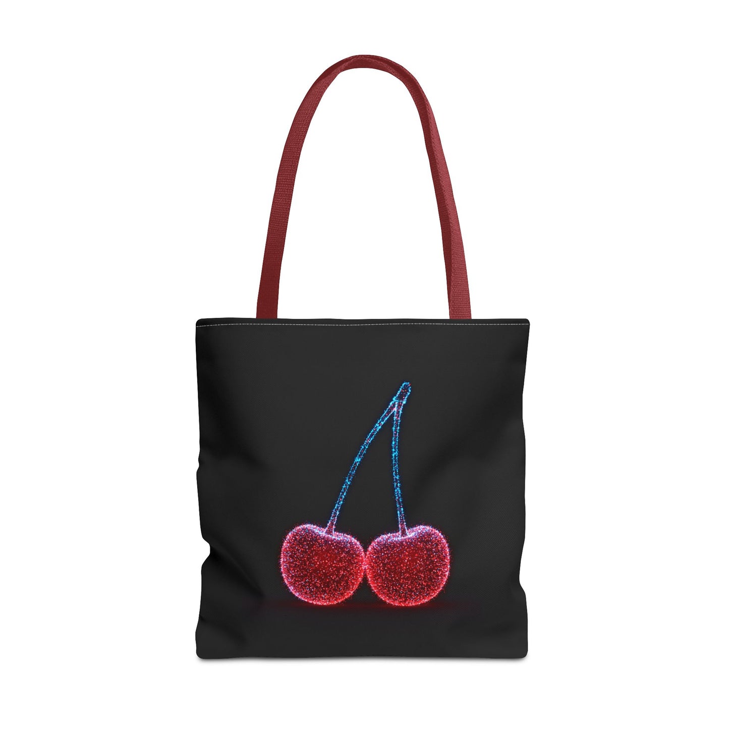 Sparkling Cherry Tote Bag Reusable Bag Shopping Bag Cherry Bag Reusable Tote