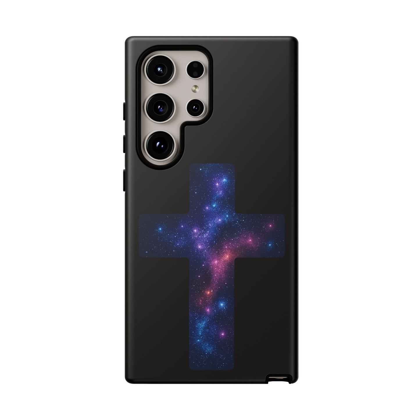 Samsung Phone Case - Galactic Cross Case Christian Phone Case Spiritual Samsung Case Religious Accessory Gift for Believers